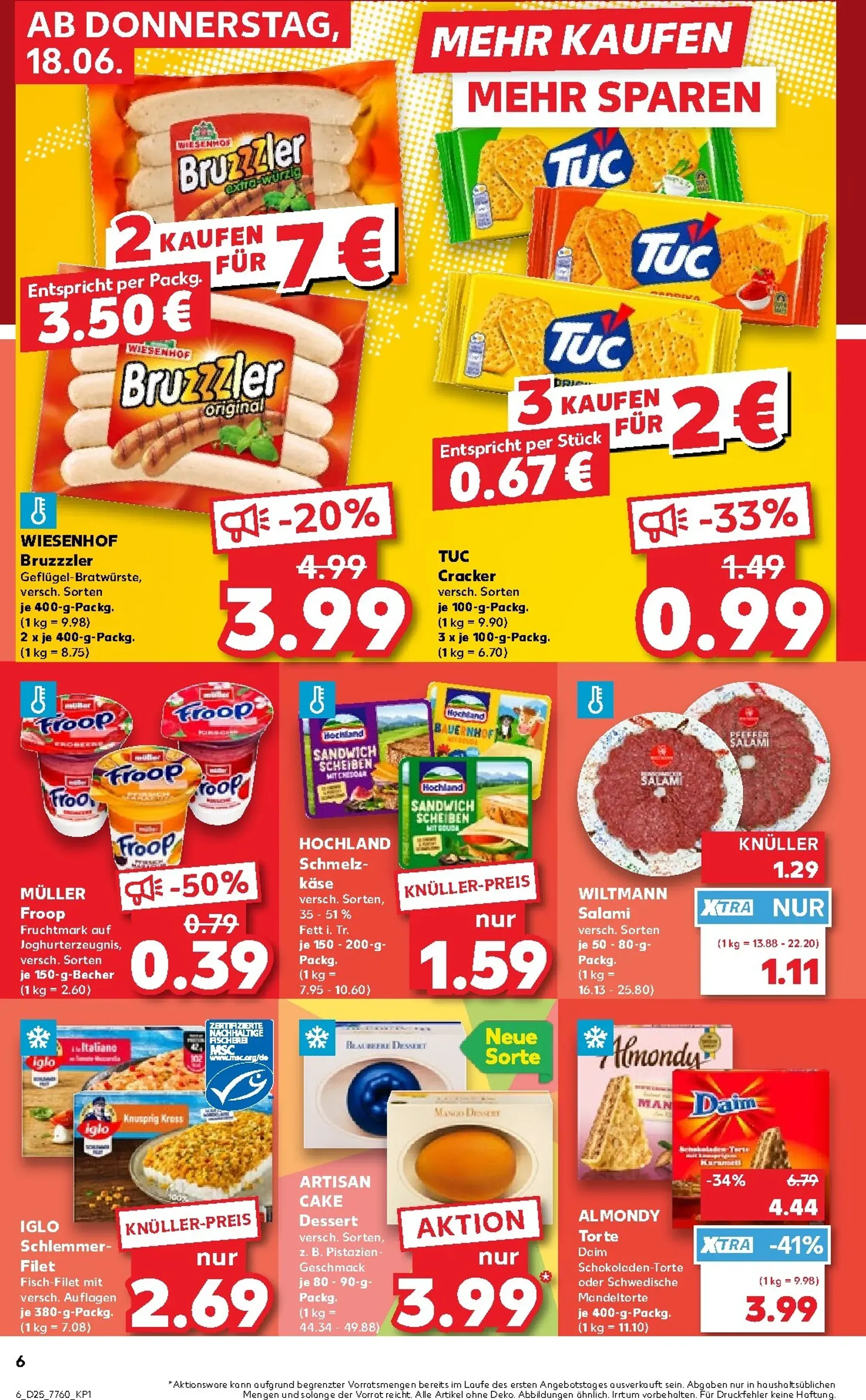 Kaufland Prospekt – von Donnerstag 18.06.2026 bis Mittwoch 24.06.2026 von 18. Juni bis 24. Juni 2026 - Prospekt seite 7