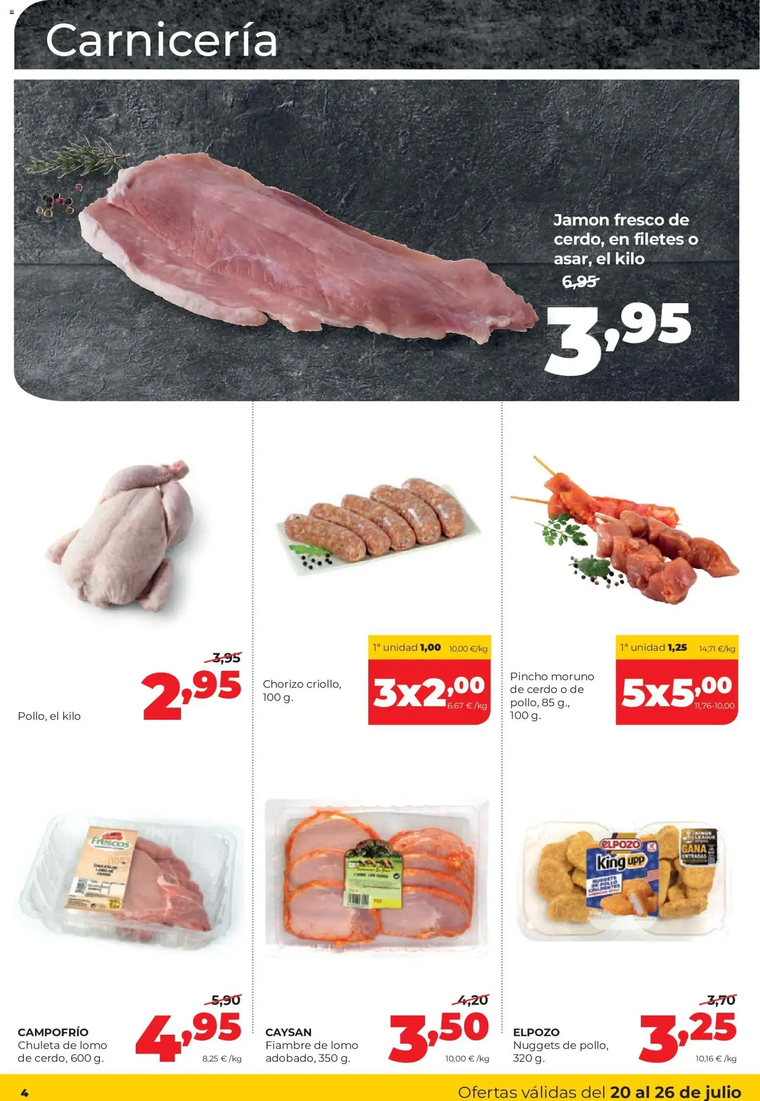 Catálogo de Alimerka folleto Castilla y León del 20/07/2026 | Catálogo 20 de julio al 26 de julio 2026 - Página 4