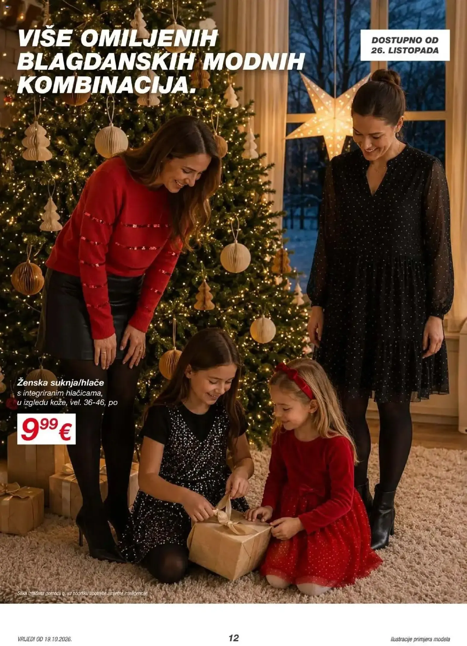 Katalog VIŠE BOŽIĆNE ČAROLIJE ZA TVOJ DOM. od 26. listopada do 24. listopada 2026. - Pregled Stranica 12