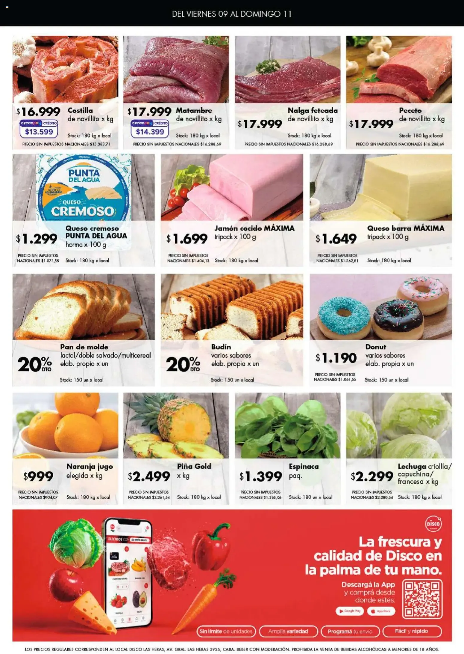 Ofertas de Disco Córdoba del 09/10/2026 - 11/10/2026 9 de octubre al 11 de octubre 2026 - Página 8 del catálogo