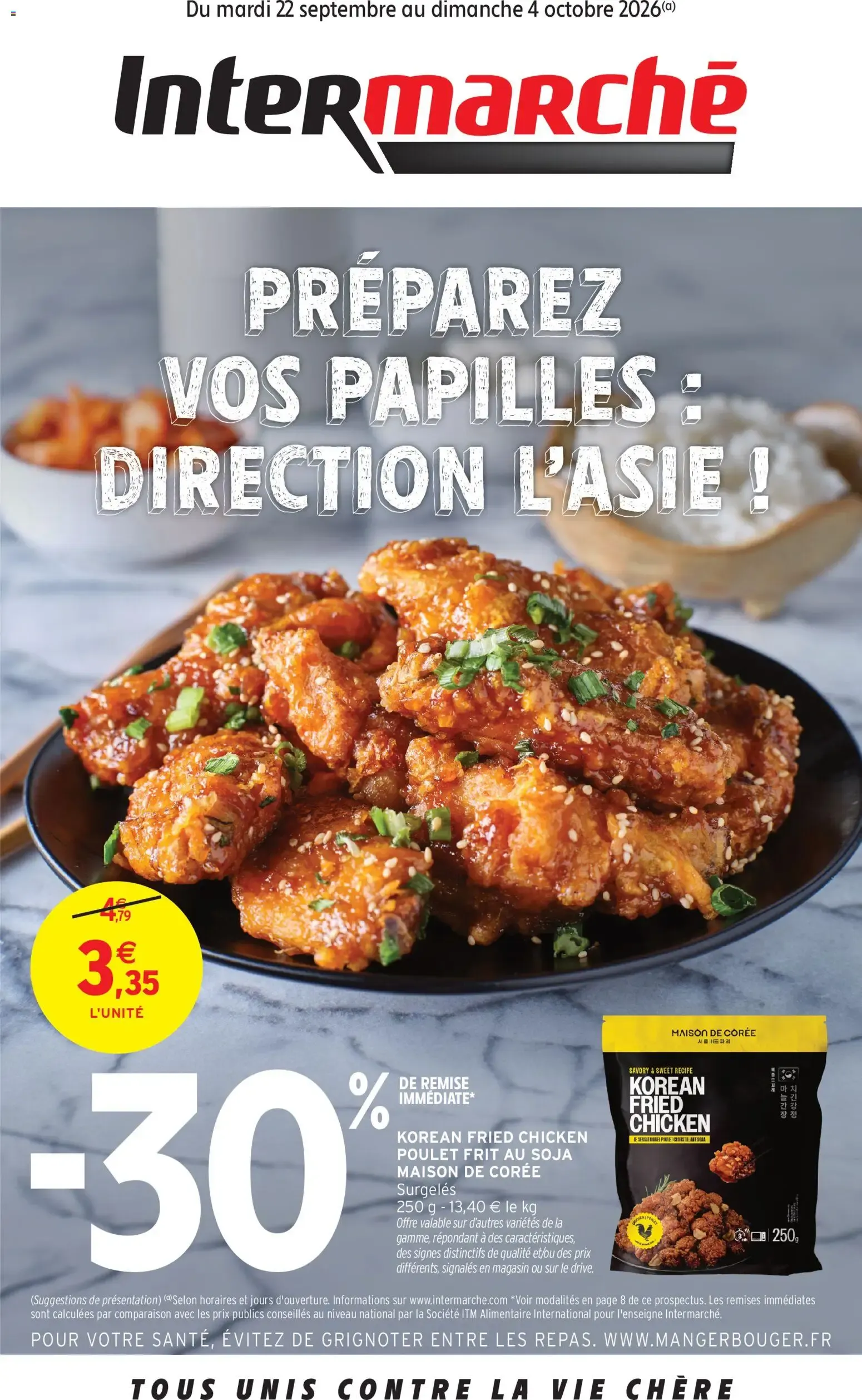 Intermarché Saveurs d'asie à partir du 22/09/2026 - promo en ligne du 22 septembre au 4 octobre 2026 - Catalogue page 1