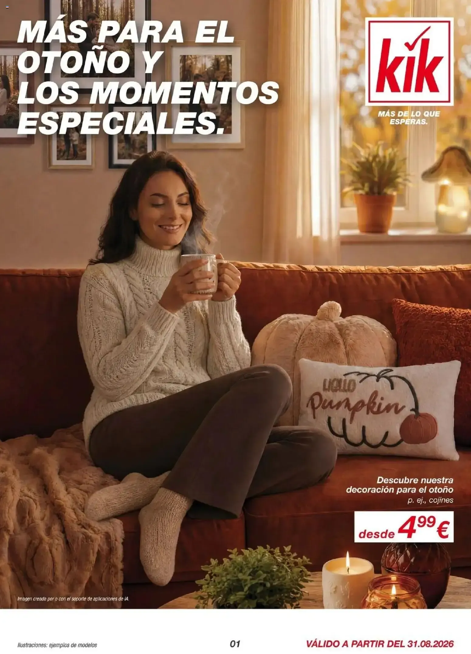 Catálogo de Más para el otoño y los momentos especiales 31 de agosto al 6 de septiembre 2026 - Página 1