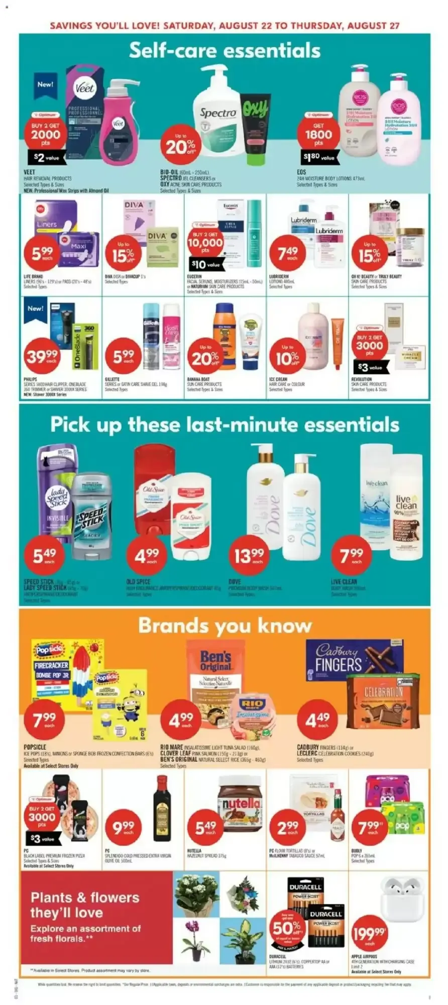 Shoppers Drug Mart flyer week 34 from August 21 to August 27 2026 - flyer page 17