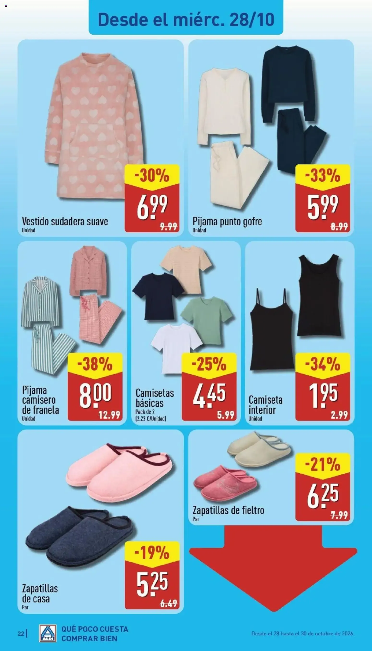 Catálogo de Aldi: El súper que más baja los precios de los frescos 26 de octubre al 1 de noviembre 2026 - Página 22