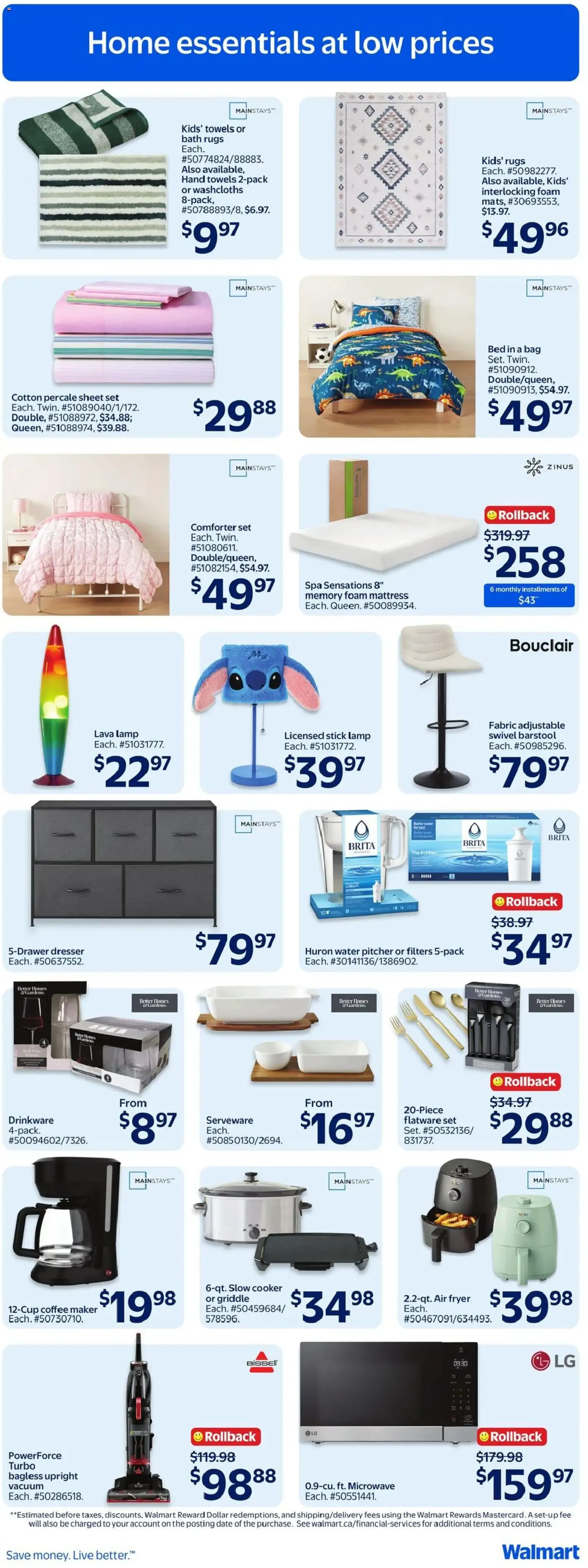 Walmart weekly flyer from Sep 24, 2026 > weekly specials & deals from September 24 to September 30 2026 - flyer page 16