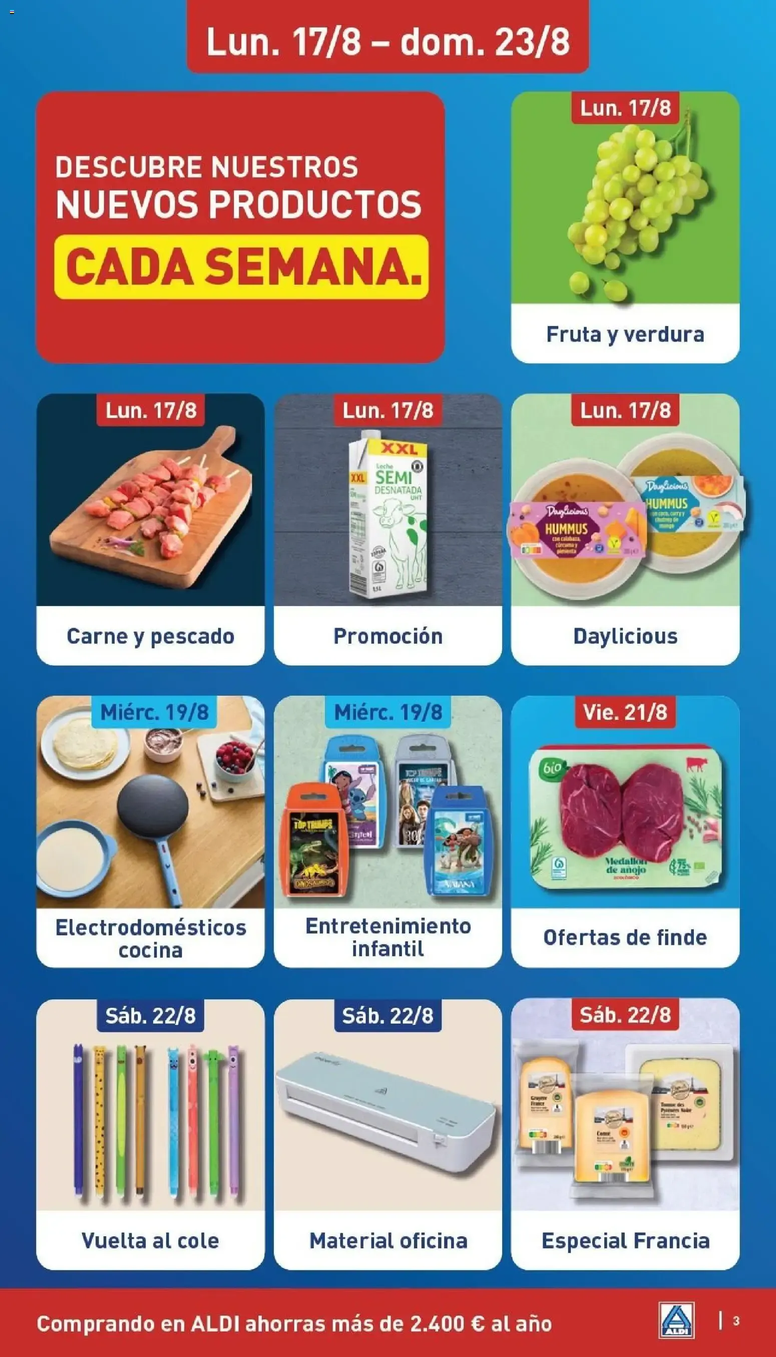Catálogo de Aldi: Frescura a precios para tirarse a la piscina 17 de agosto al 23 de agosto 2026 - Página 3