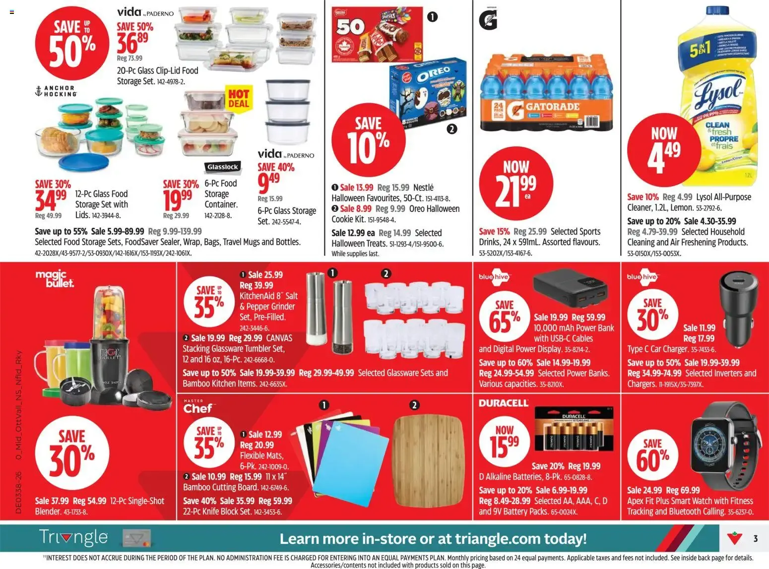 Canadian Tire weekly flyer from Sep 17, 2026 > weekly specials & deals from September 17 to September 24 2026 - flyer page 3