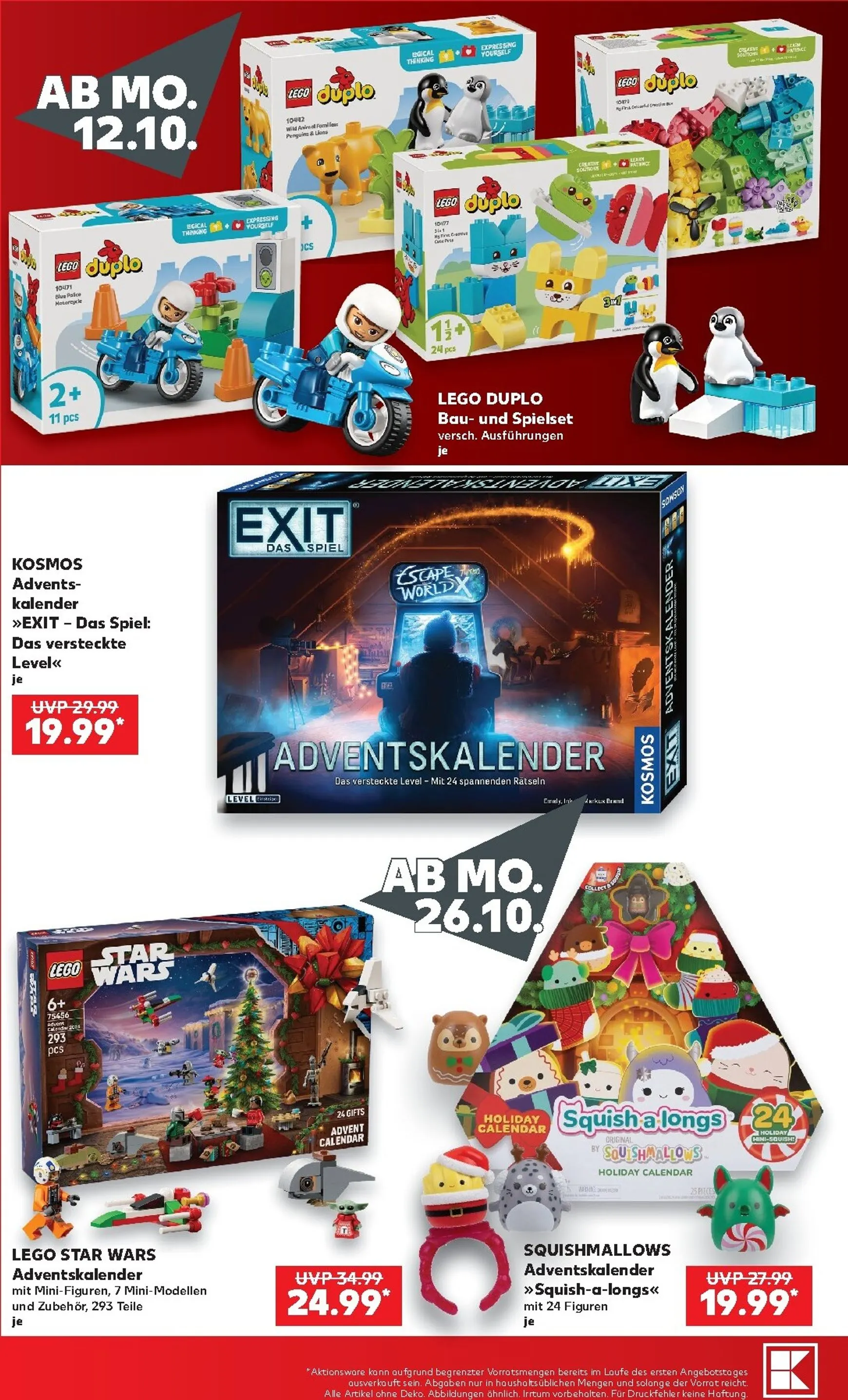 Kaufland - Entdecke tolle geschenkideen Prospekt – von Samstag 10.10.2026 bis Donnerstag 24.12.2026 von 10. Oktober bis 24. Dezember 2026 - Prospekt seite 4