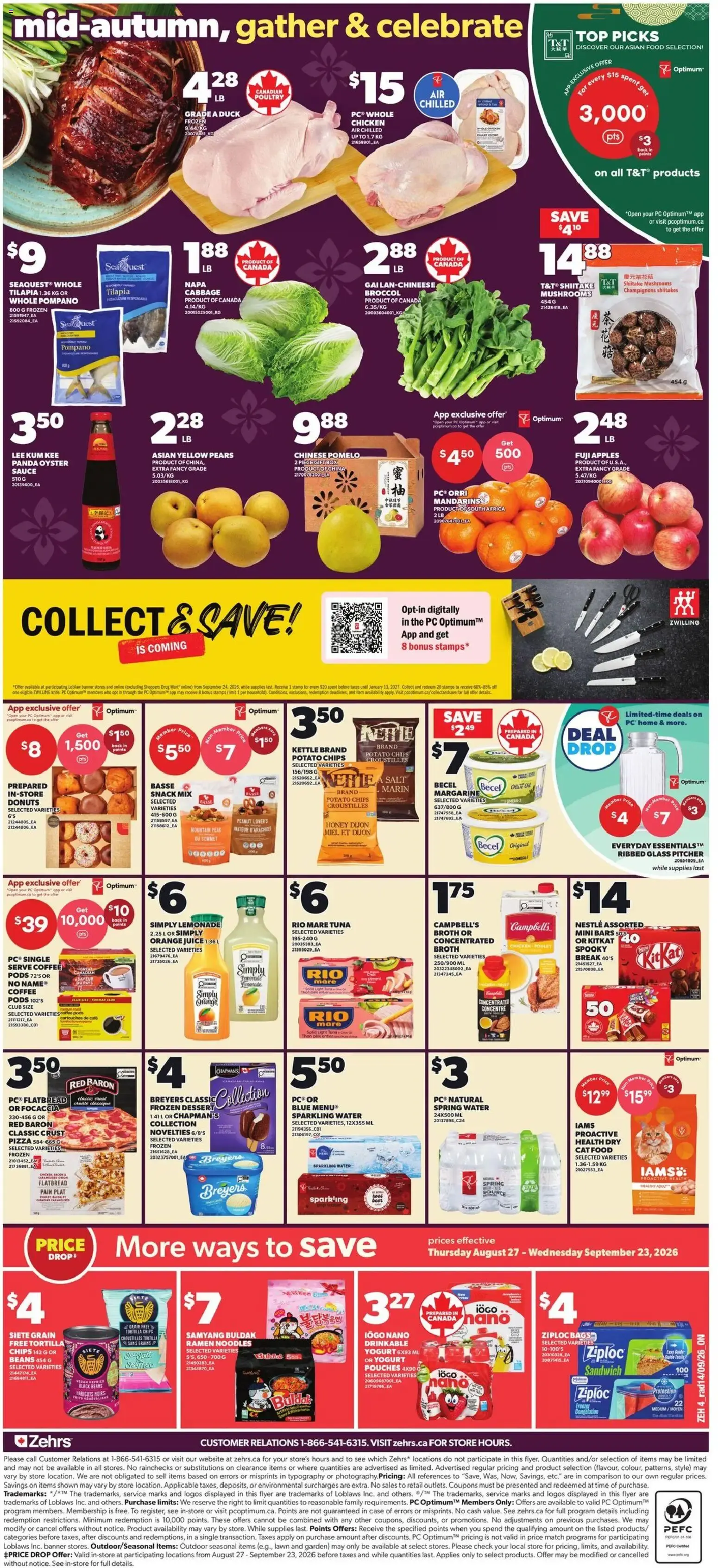 Zehrs weekly flyer / circulaire from Sep 17, 2026 > weekly specials & deals from September 17 to September 23 2026 - flyer page 2