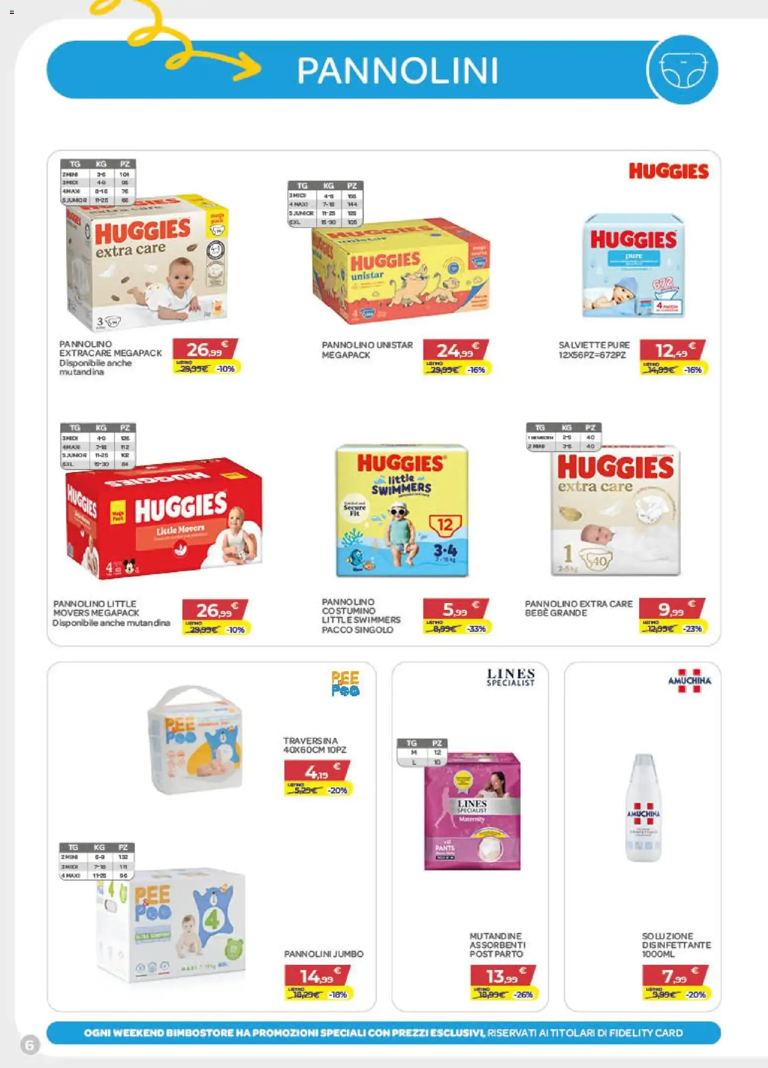 Bimbo store volantino anteprima dal 02/07 2026 - offerte settimana da 2 luglio a 29 luglio di 2026 - Pagina del volantino 6