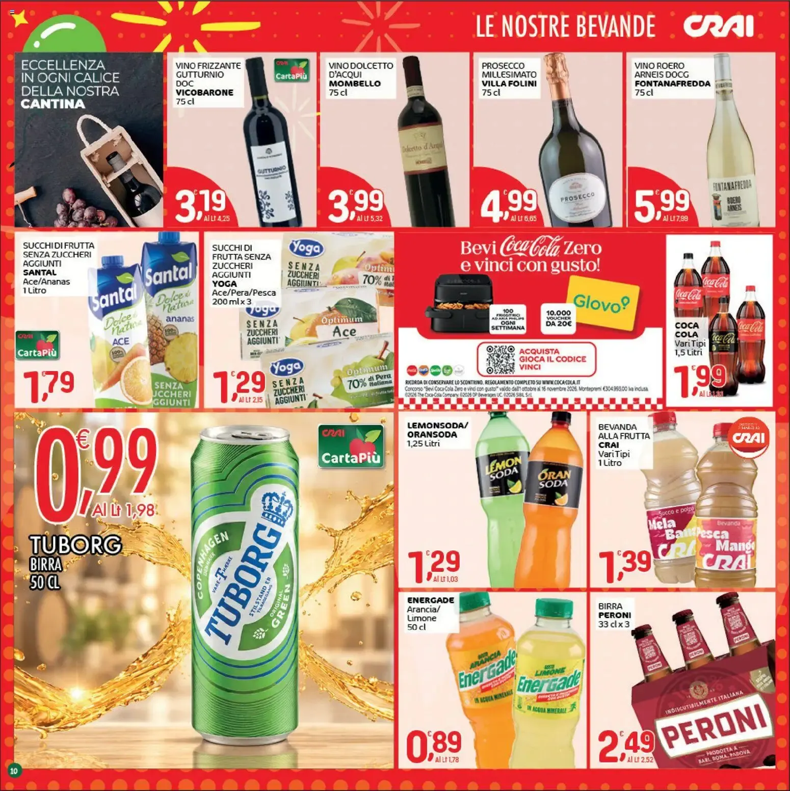 CRAI Sottocosto in Festa - Grande Anniversario da 29 ottobre a 7 novembre di 2026 - Pagina del volantino 10