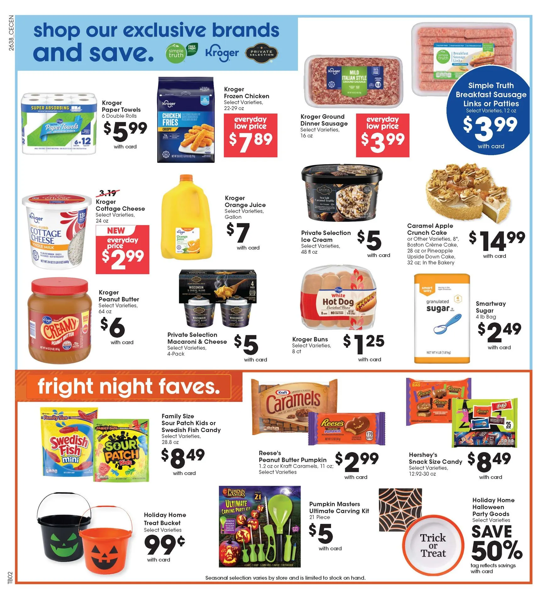 Weekly promotion Current Kroger leaflet valid from Wednesday 10/21/2026 to Tuesday 10/27/2026 spanning from October 21 to October 27 2026 - Page 4 for Catalogue 365