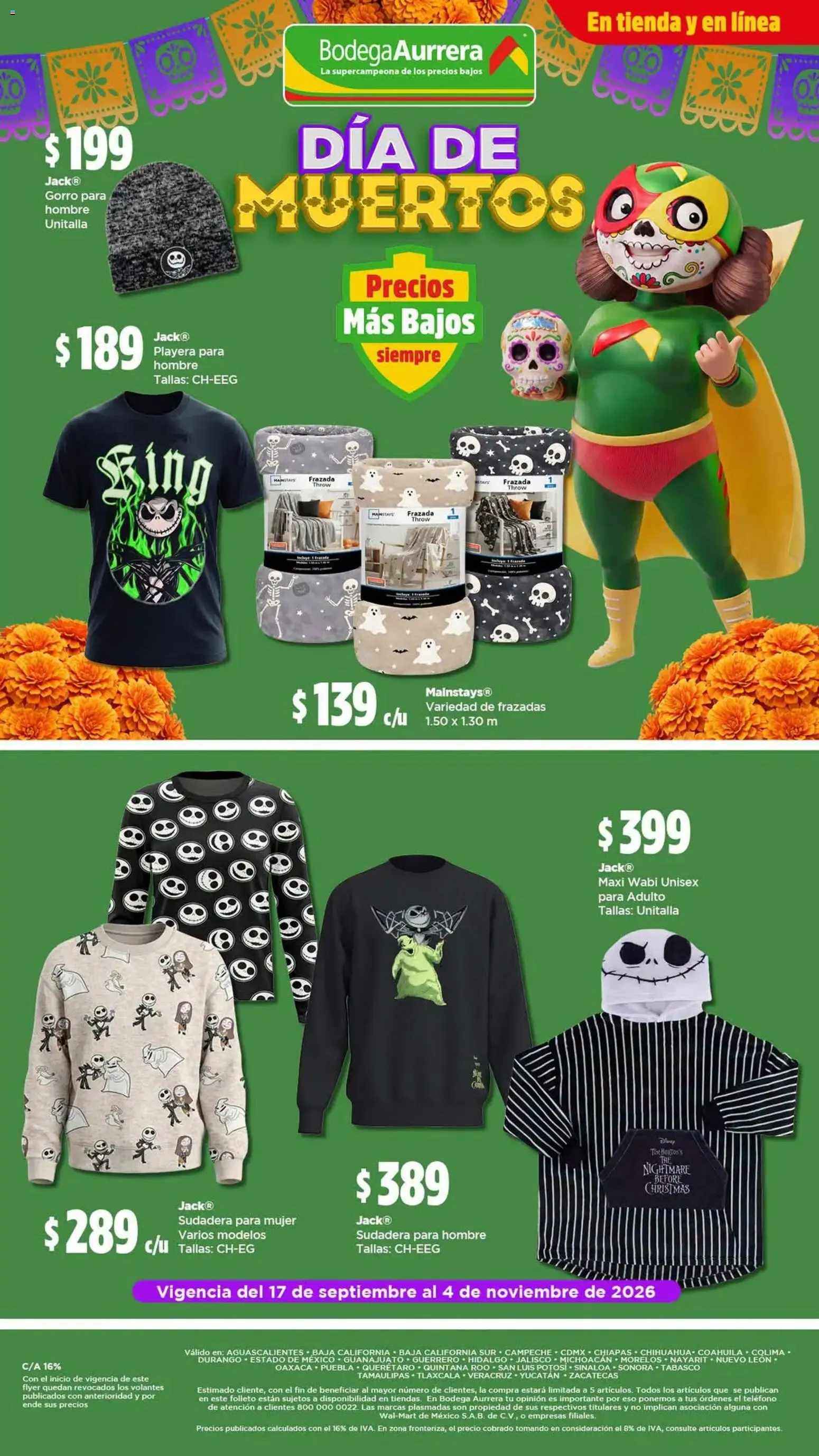 Catálogo de Decora tu hogar esta temporada con los precios más bajos 17 de septiembre al 4 de noviembre 2026 - Pagina 6