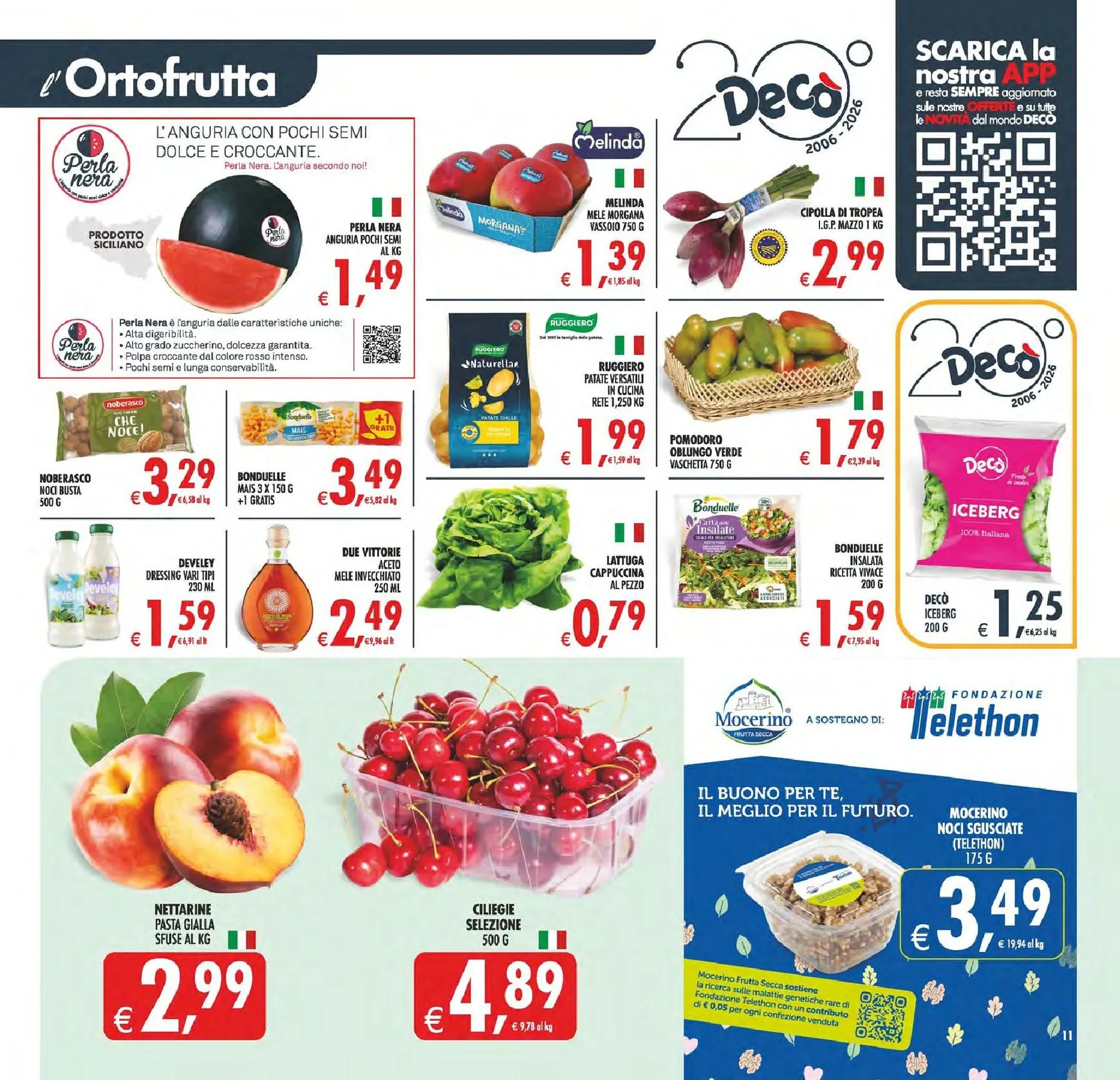Volantino attuale di Decò - Supermercati/Maxistore/Local Lipari valido dal martedì 09/06/2026 al giovedì 18/06/2026 da 9 giugno a 18 giugno di 2026 - Pagina del volantino 11