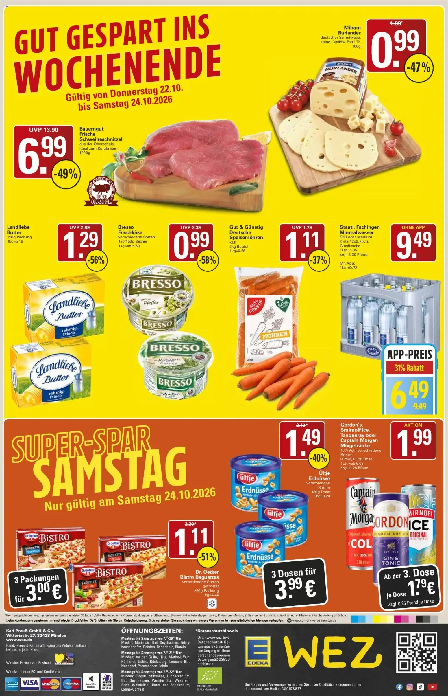 WEZ Prospekt (ab 19.10.2026) zum Blättern von 19. Oktober bis 24. Oktober 2026 - Prospekt seite 16