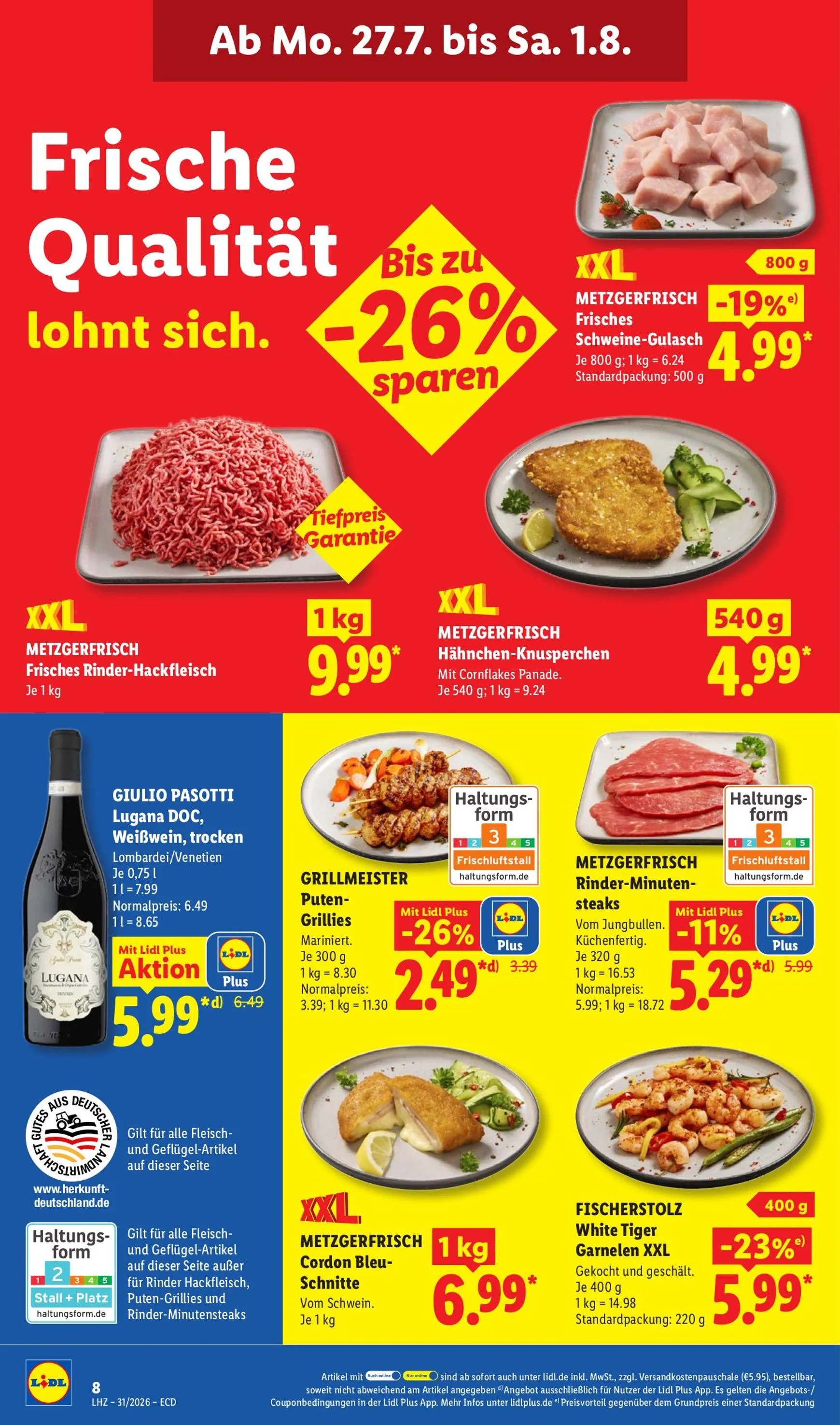 Lidl Prospekt nächste Woche – von Montag 27.07.2026 bis Samstag 01.08.2026 von 27. Juli bis 1. August 2026 - Prospekt seite 13