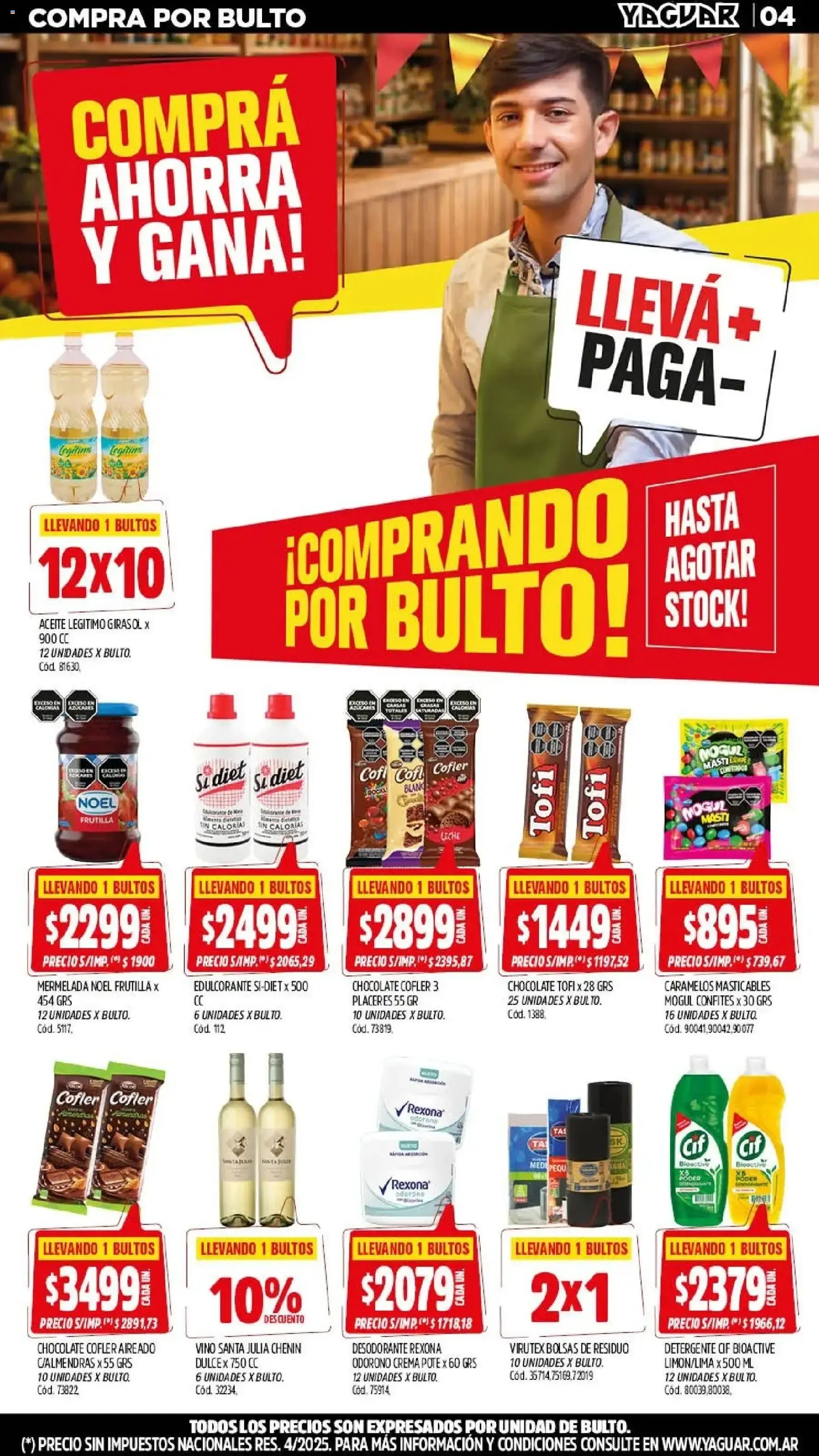 Ofertas de Yaguar - Oferta Semanal San Juan del 21/09/2026 - 26/09/2026 21 de septiembre al 26 de septiembre 2026 - Página 4 del catálogo