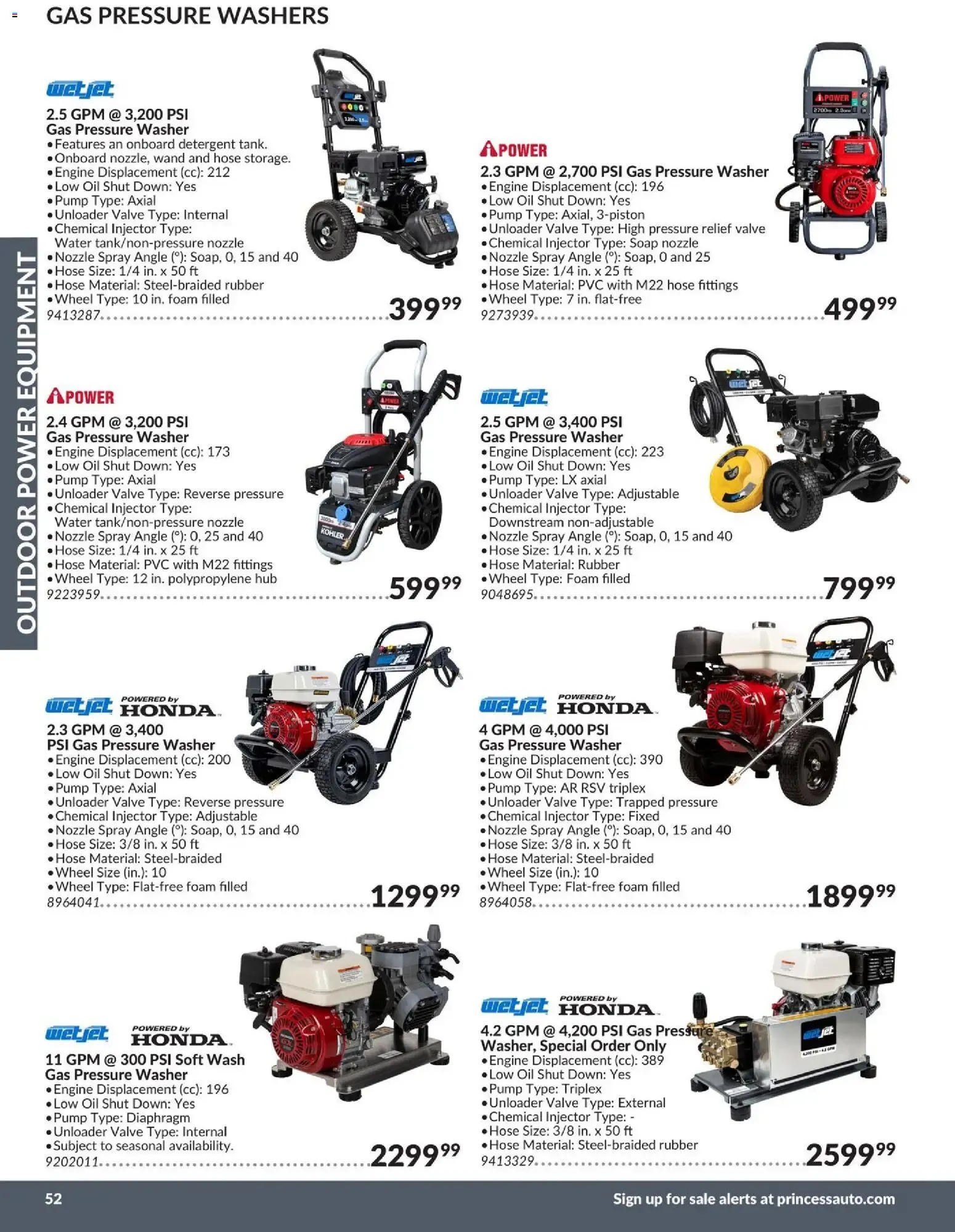 Princess Auto 2026 Catalogue - Outdoor Power Equipment from January 1 to December 31 2026 - flyer page 4
