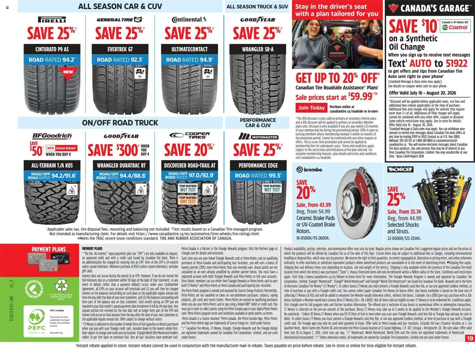 Canadian Tire weekly flyer from Jul 30, 2026 > weekly specials & deals from July 30 to August 5 2026 - flyer page 19