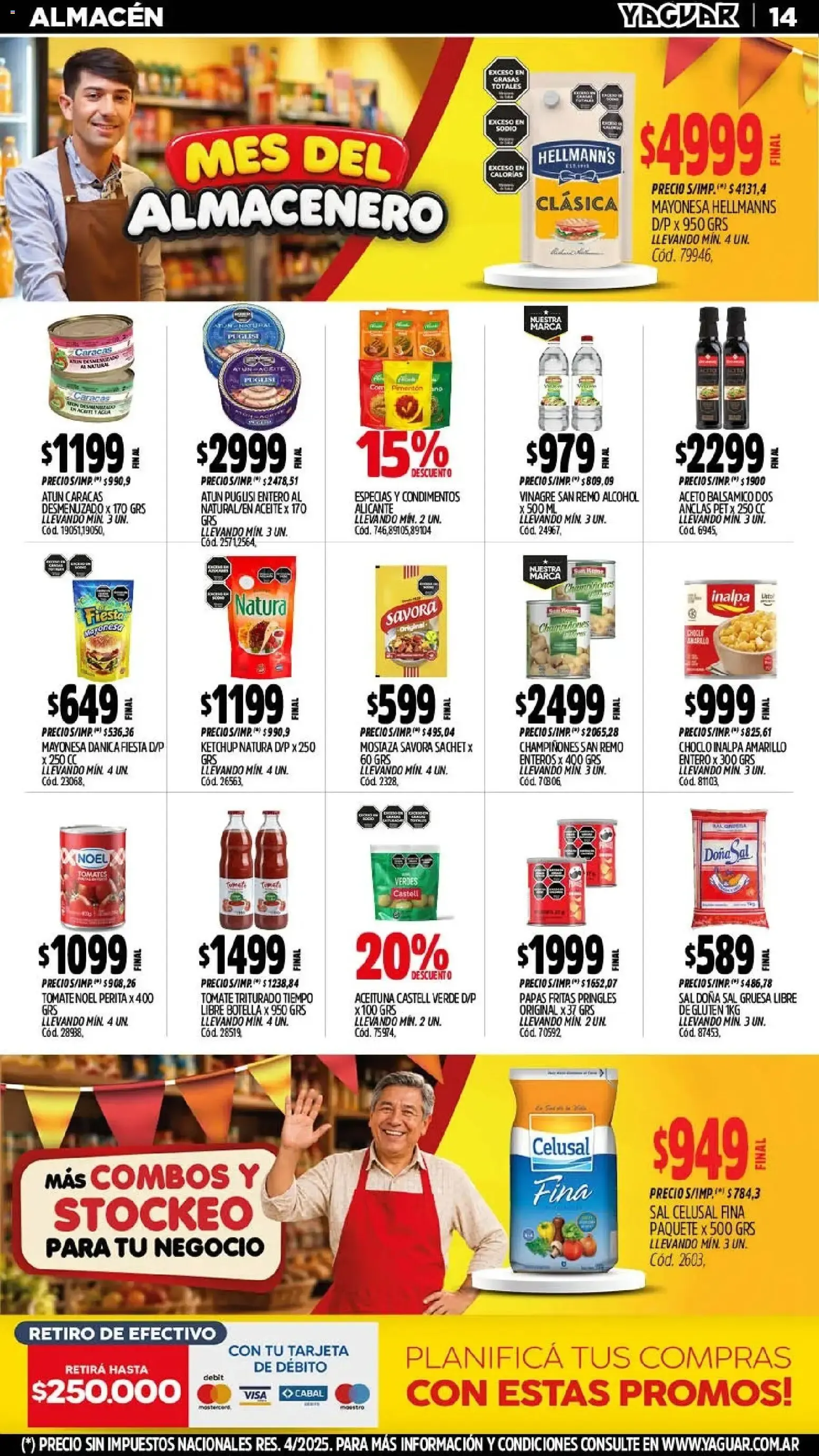 Ofertas de Yaguar - Oferta Semanal Chaco del 21/09/2026 - 26/09/2026 21 de septiembre al 26 de septiembre 2026 - Página 14 del catálogo
