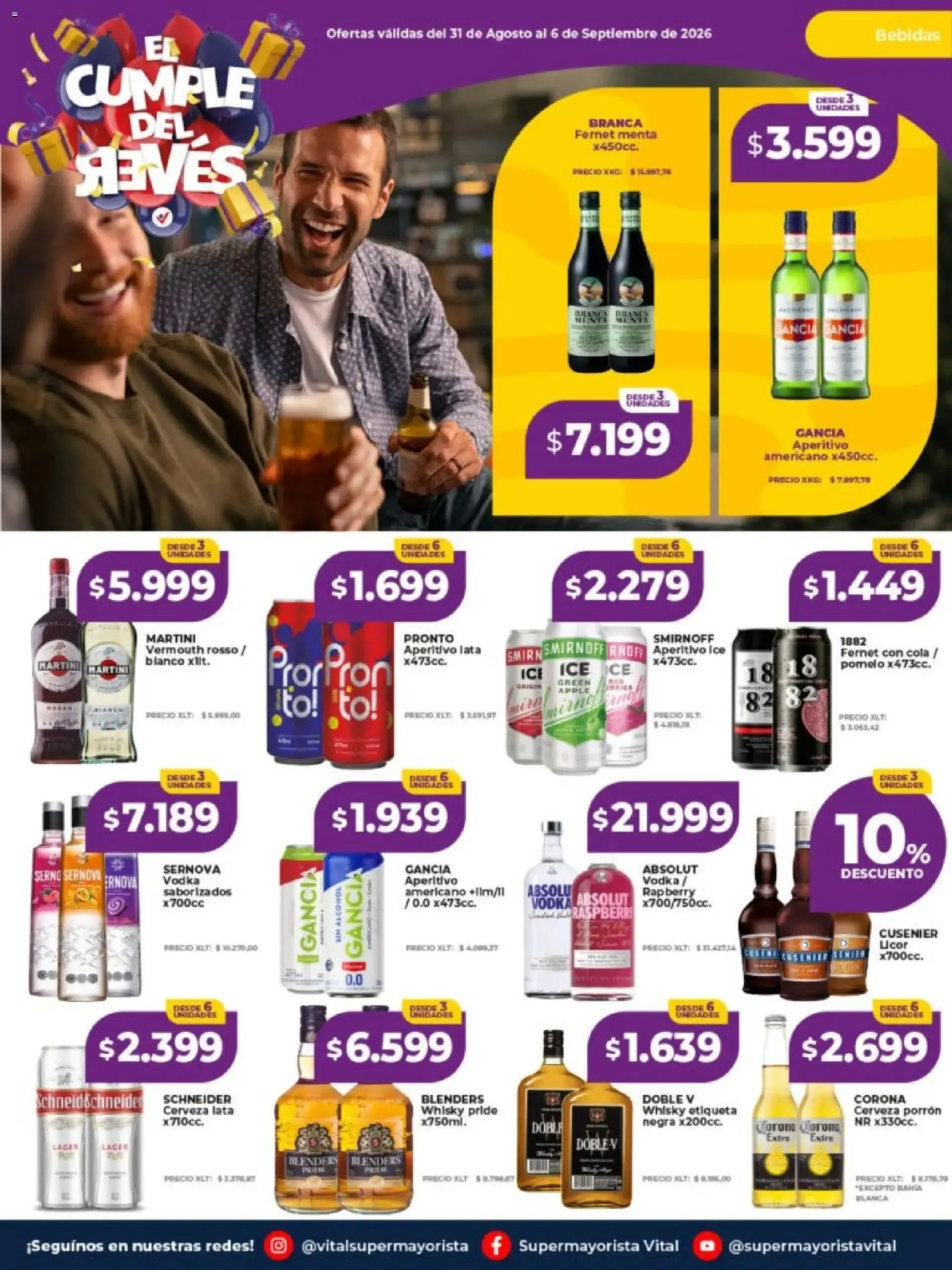 Ofertas de Vital - El Cumple del Reves 31 de agosto al 6 de septiembre 2026 - Página 16 del catálogo