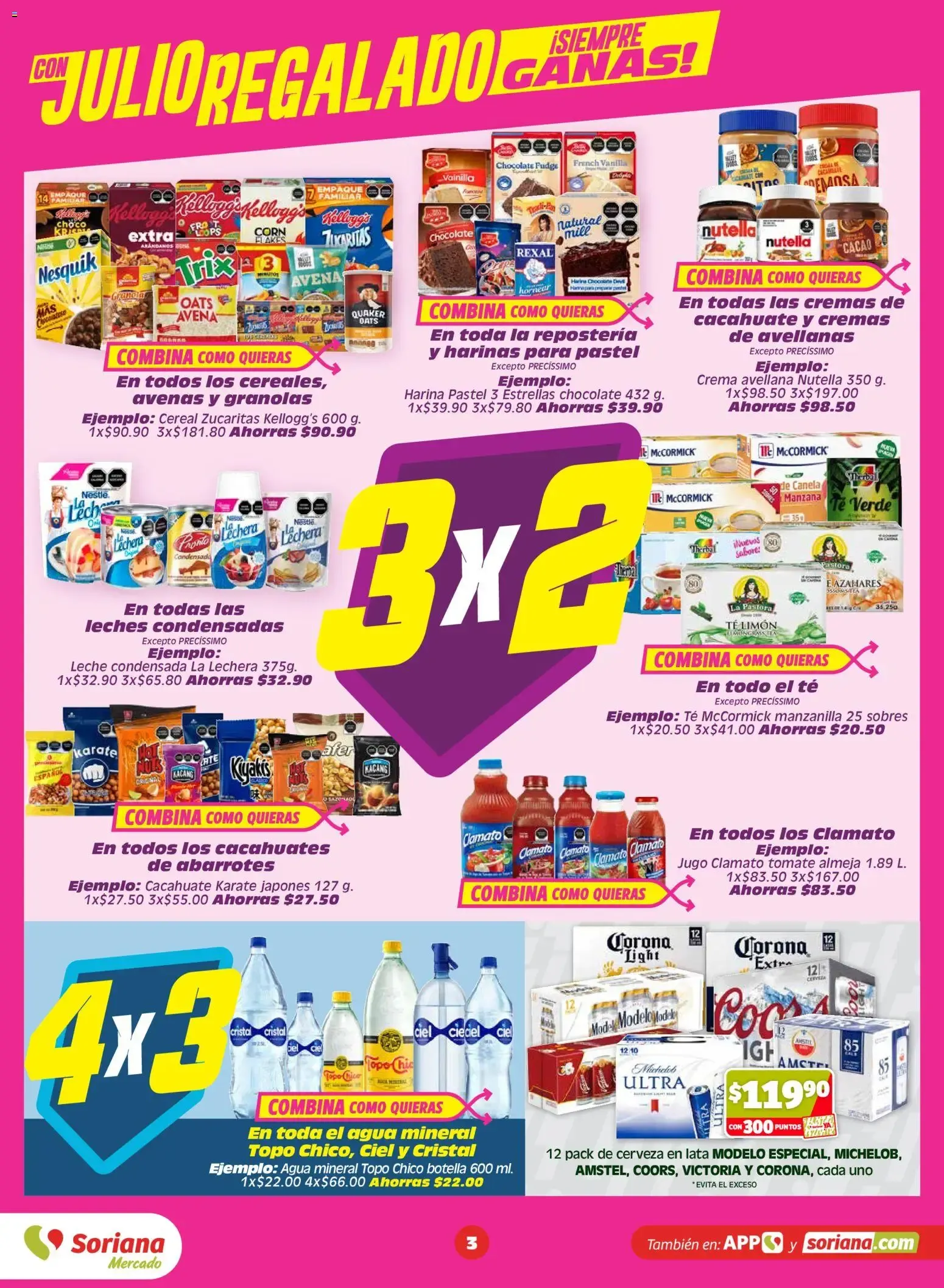 Catálogo de SORIANA ofertas hoy de 10/07/2026 - Folleto Julio 10 de julio al 16 de julio 2026 - Pagina 3