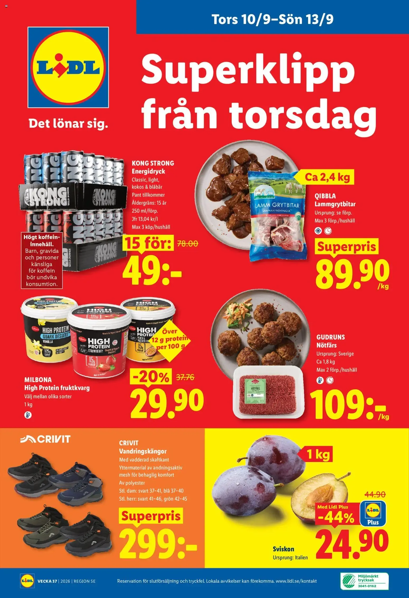 Lidl erbjudanden från 07/09/2026 - 13/09/2026 > Reklamblad nuvarande rabatter från 7 september till 13 september 2026 - Reklamblad sidor 30