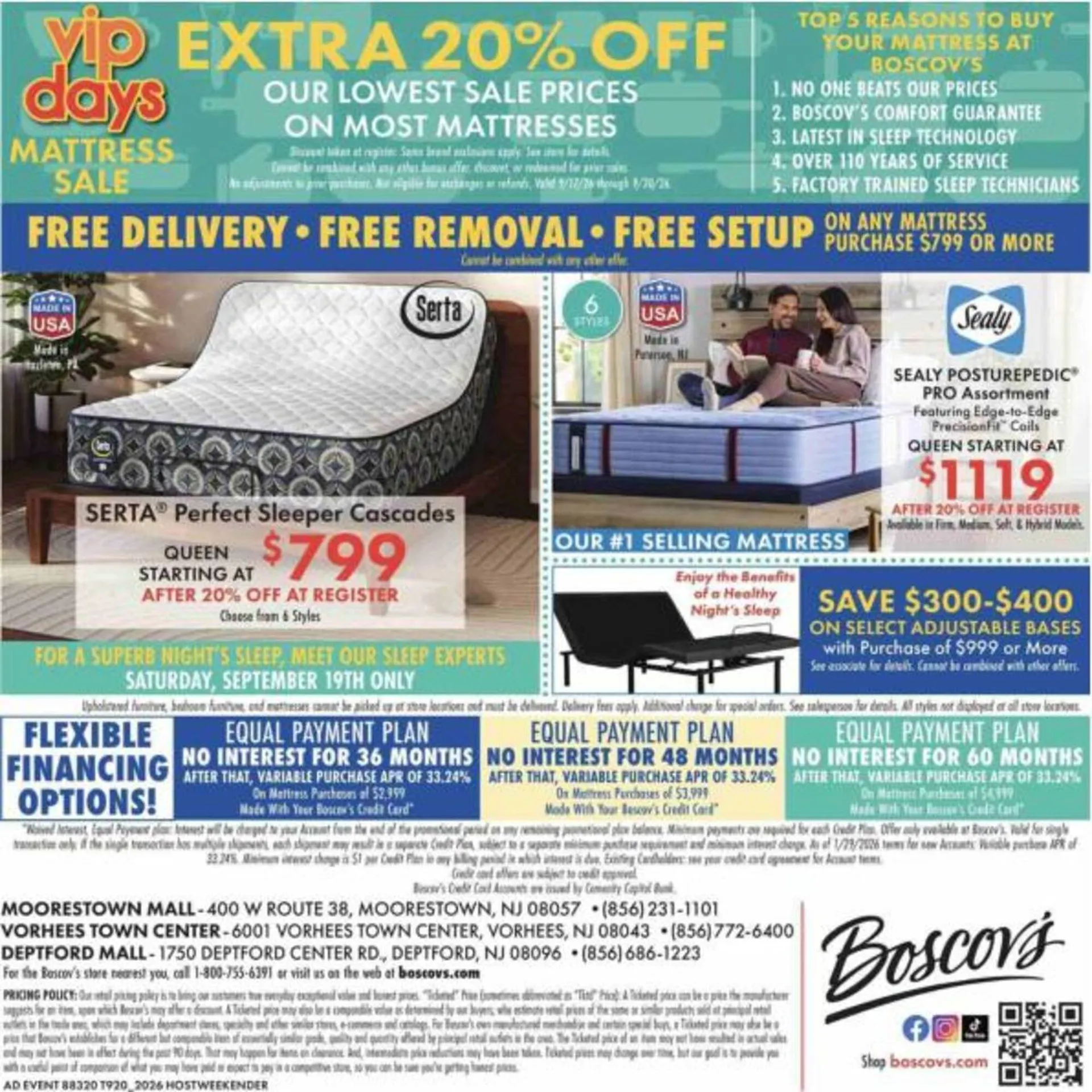 Weekly promotion Boscov's weekly ad spanning from September 17 to September 30 2026 - Page 32 for Catalogue 365