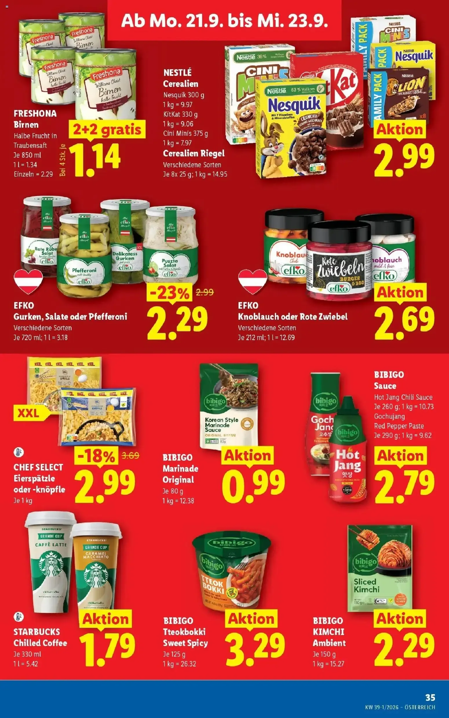 Lidl Aktion von 17. September bis 19. September 2026 - Flugblätt seite  42