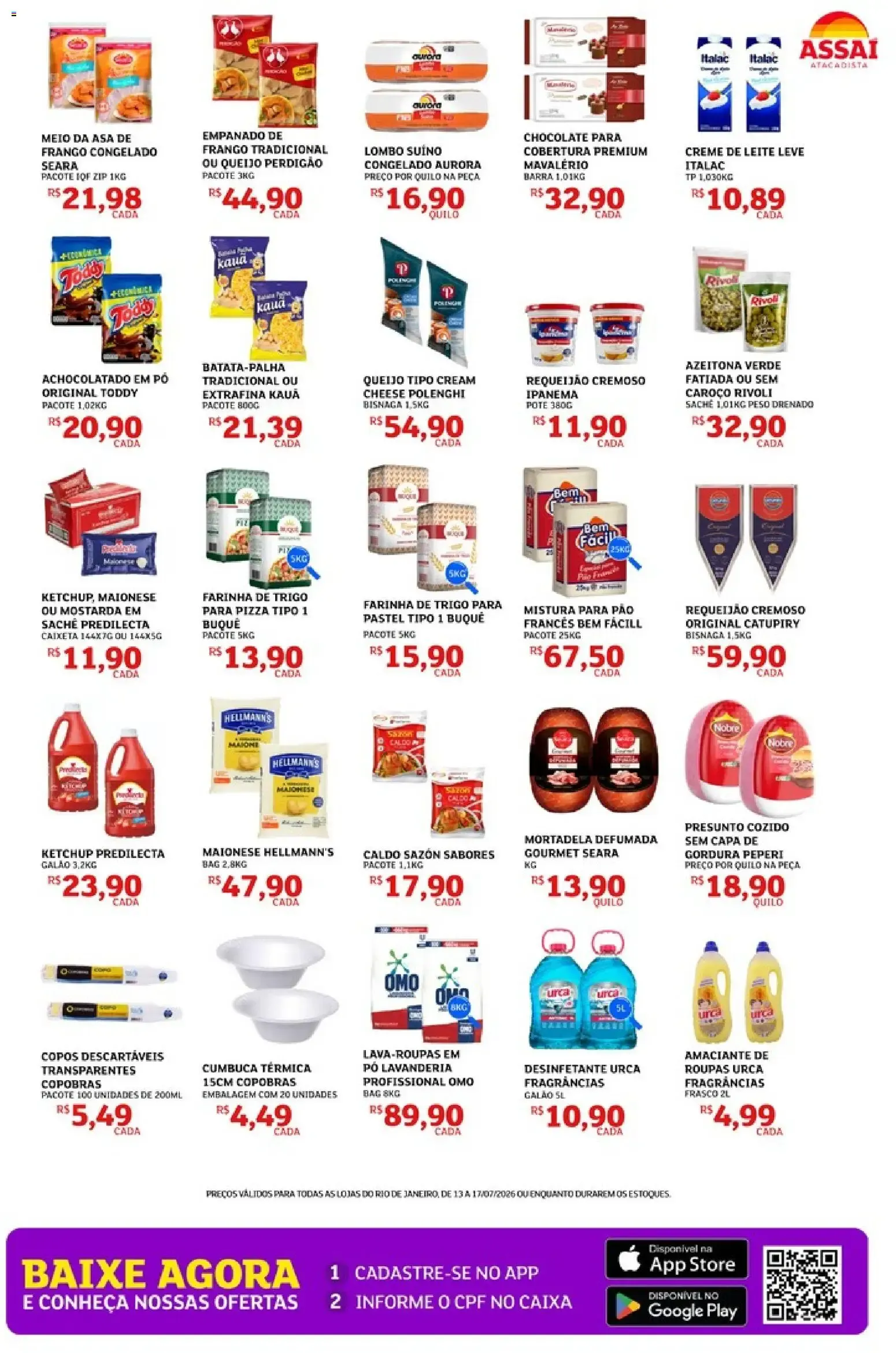 Encarte de Assaí Atacadista ofertas - RJ de 13/07/2026 | Promoções Online 13 de julho até 17 de julho 2026 - Pagina 3