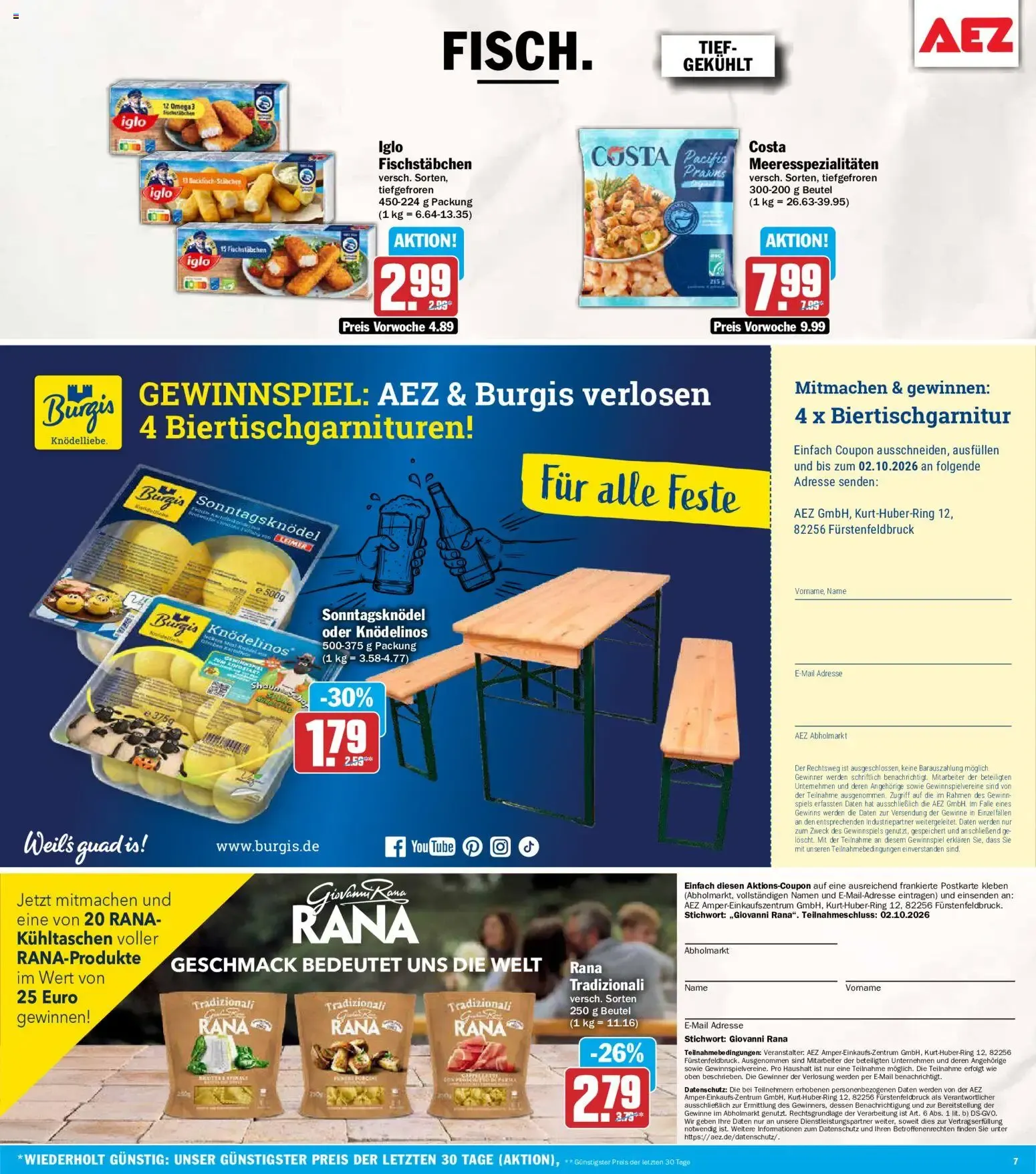 AEZ Prospekt (ab 21.09.2026) zum Blättern von 21. September bis 26. September 2026 - Prospekt seite 7