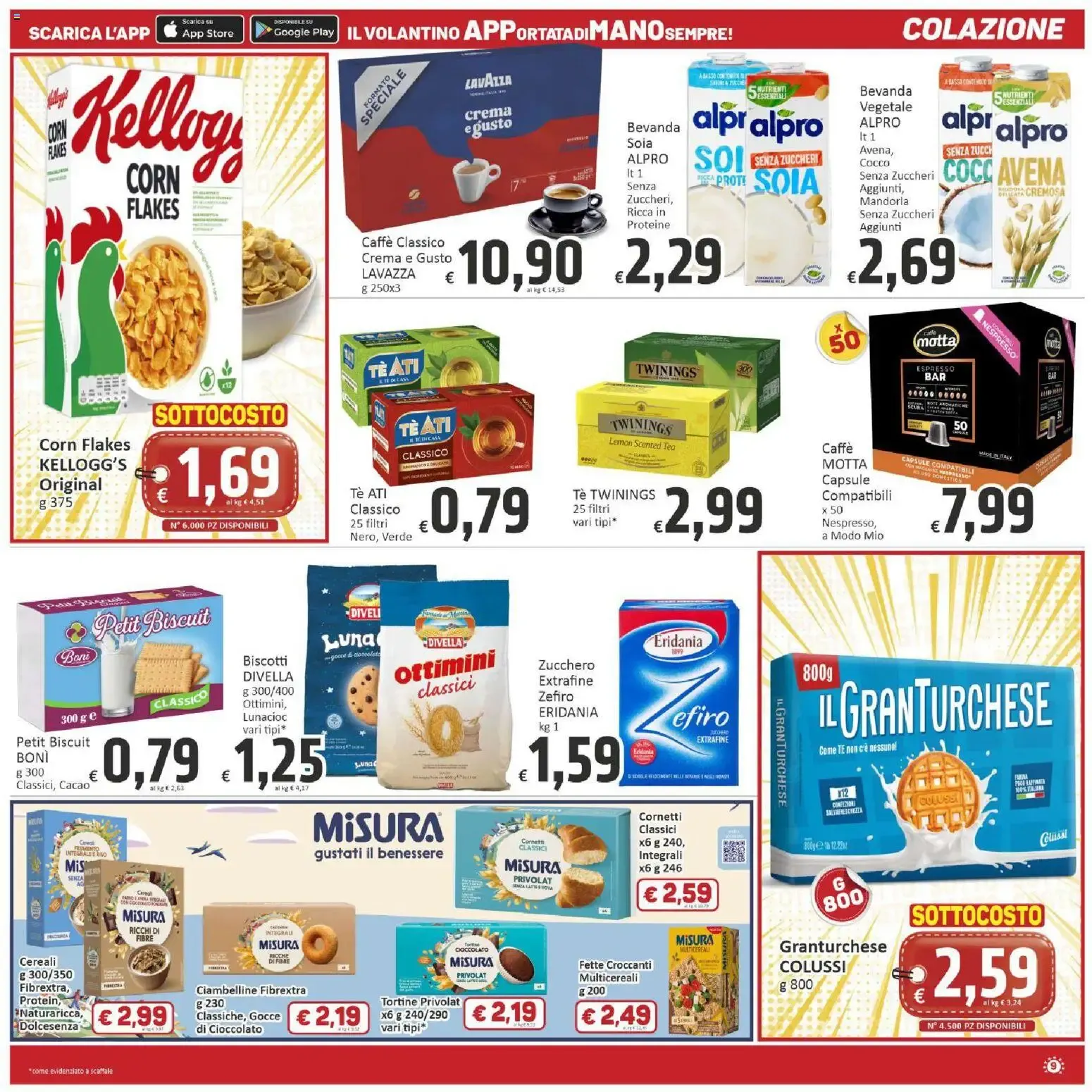 Supermercati Paghi Poco - Sottocosto da 23 ottobre a 2 novembre di 2026 - Pagina del volantino 9