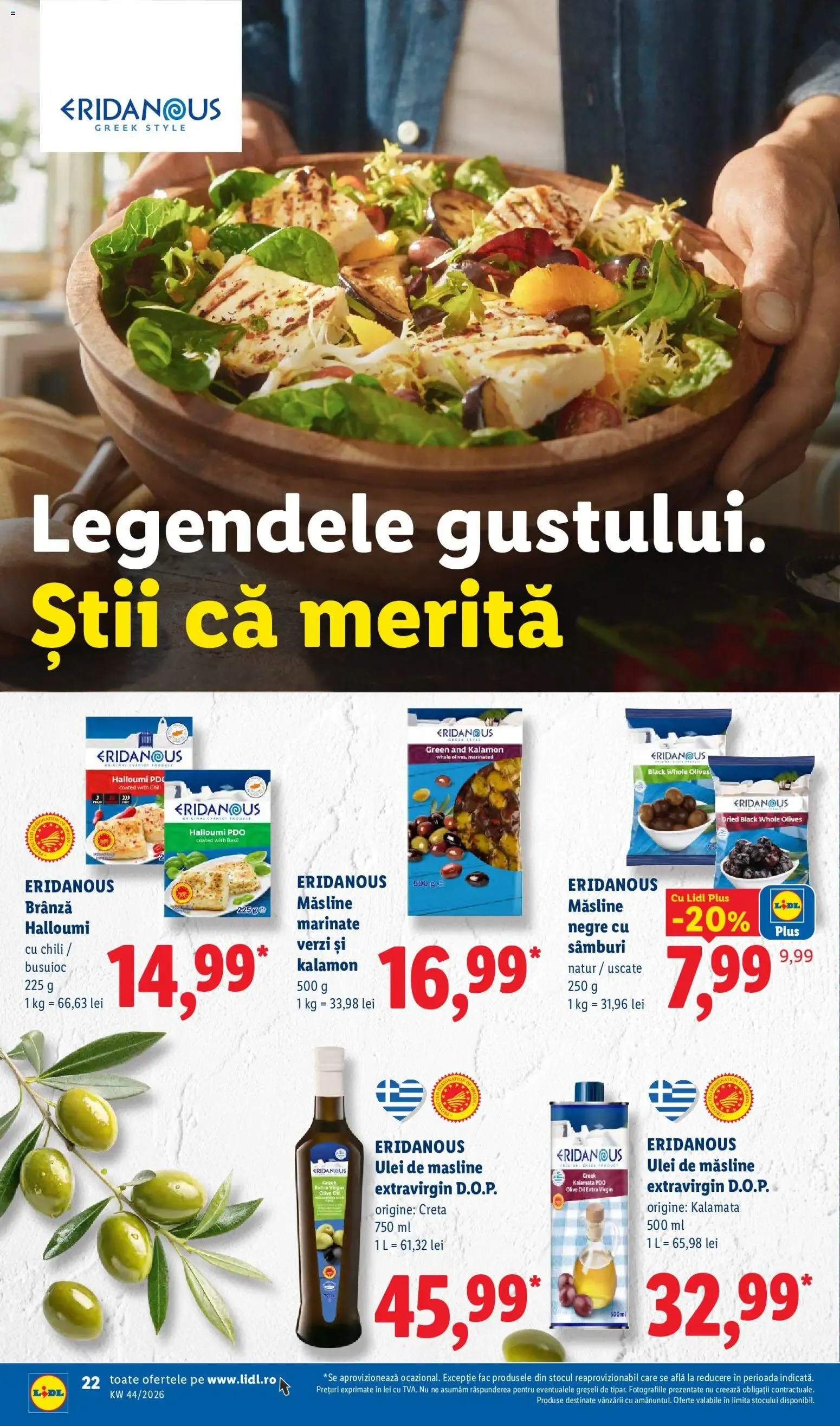 Catalog Catalog LIDL 26.10.2026 - Oferta și Revista online de la 26 octombrie până la 1 noiembrie 2026 - Revista Pagina 22