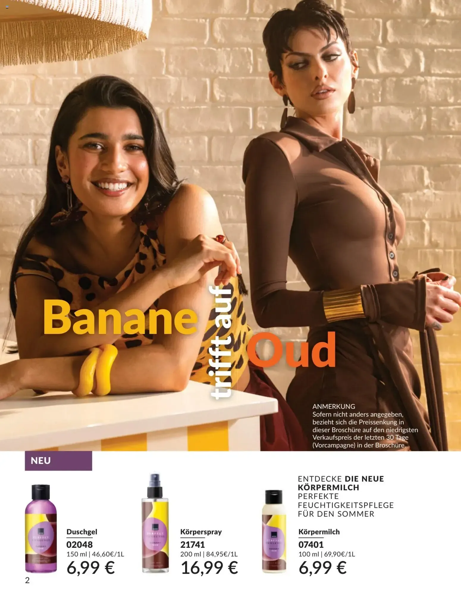 AVON Katalog Juli 2026 vom 01.07.2026 – Angebote online von 1. Juli bis 31. Juli 2026 - Prospekt seite 2
