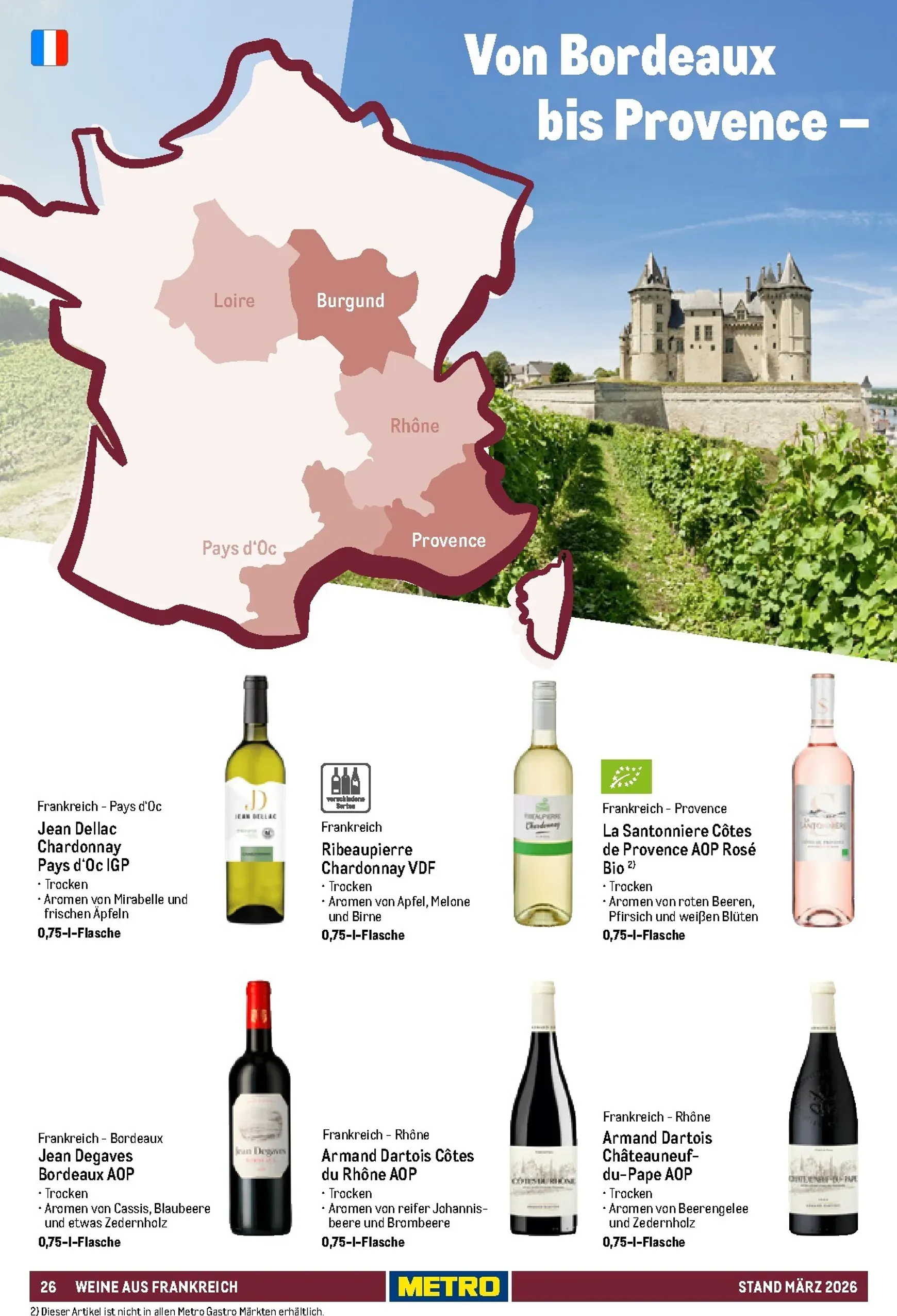 Sortimentskatalog Hauswein: Für jeden Anlass der passende Tropfen von 1. März bis 31. Dezember 2026 - Prospekt seite 26