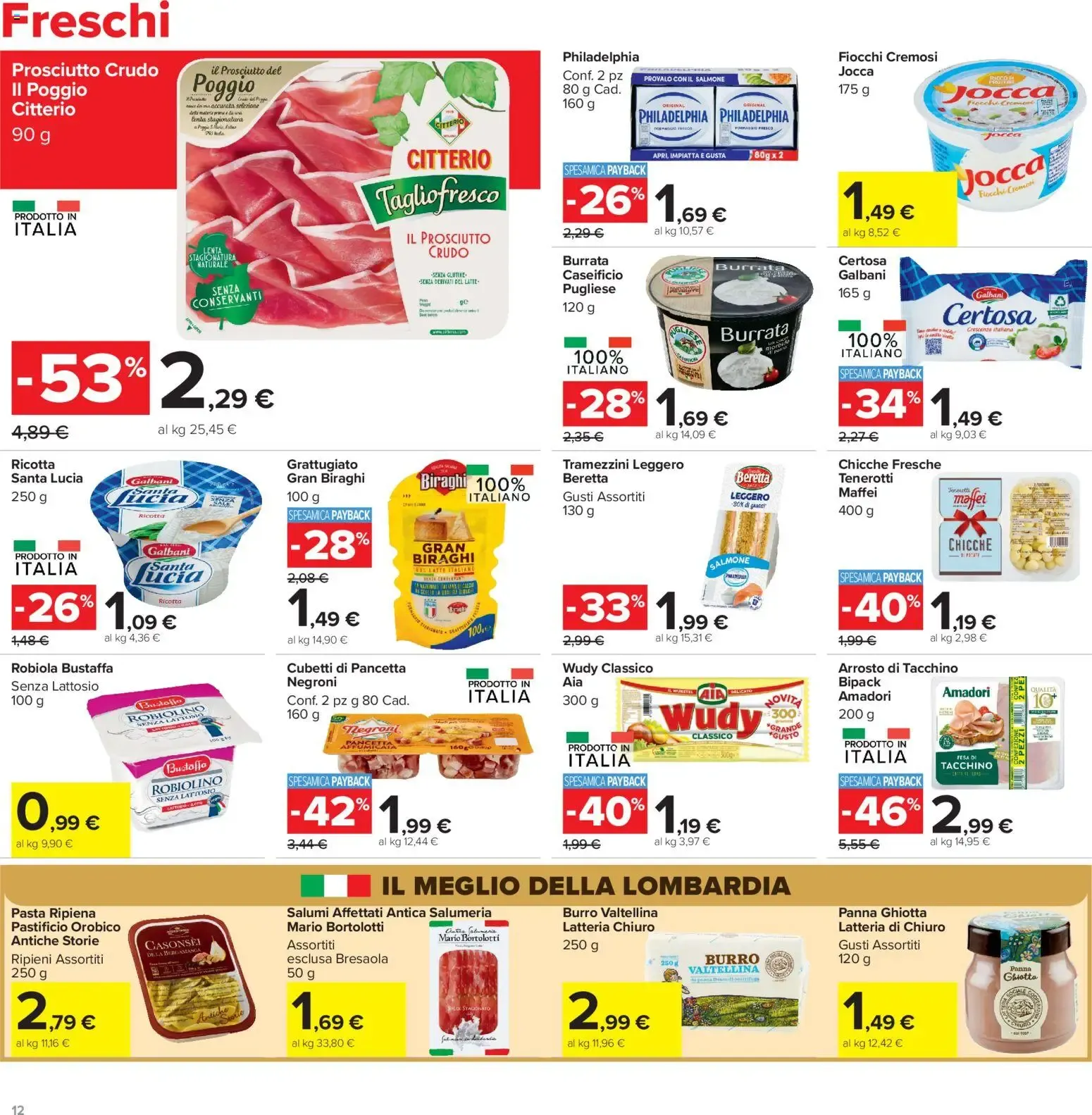 Carrefour Market: Prezzi Bollenti da 6 agosto a 19 agosto di 2026 - Pagina del volantino 12