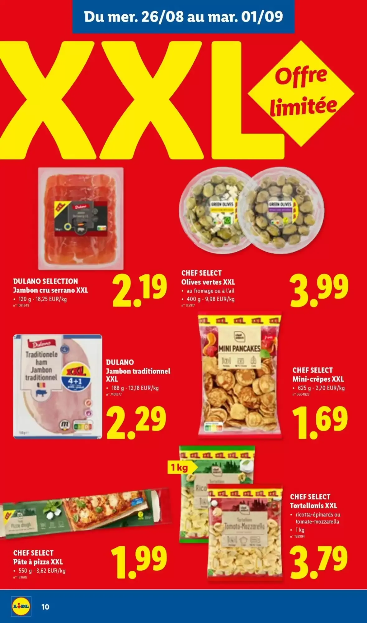 Lidl Semaines Super Hero van 24 augustus tot 29 augustus 2026 - folder pagina 10