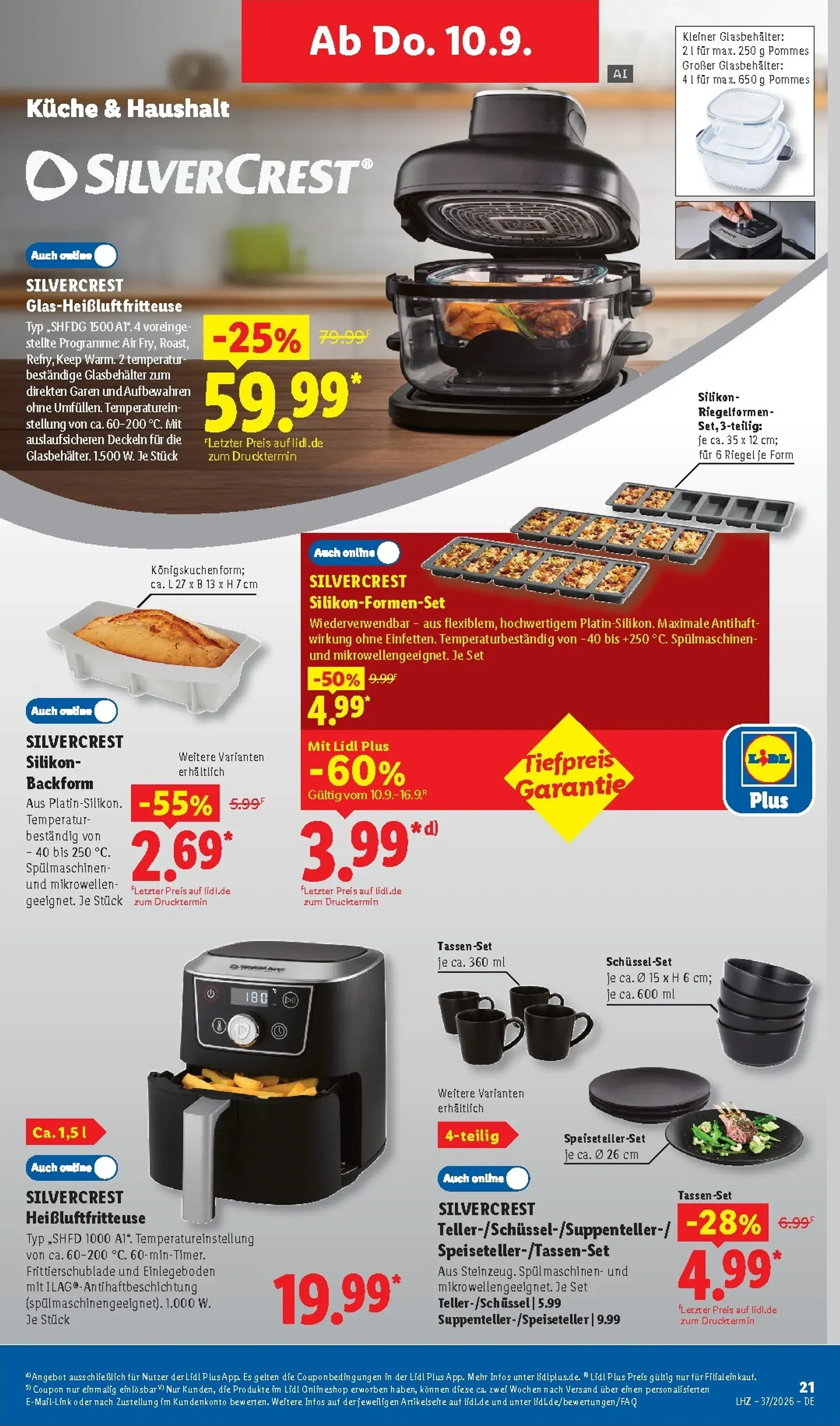 Lidl - Nonfood Prospekt nächste Woche – von Montag 07.09.2026 bis Samstag 12.09.2026 von 7. September bis 12. September 2026 - Prospekt seite 21