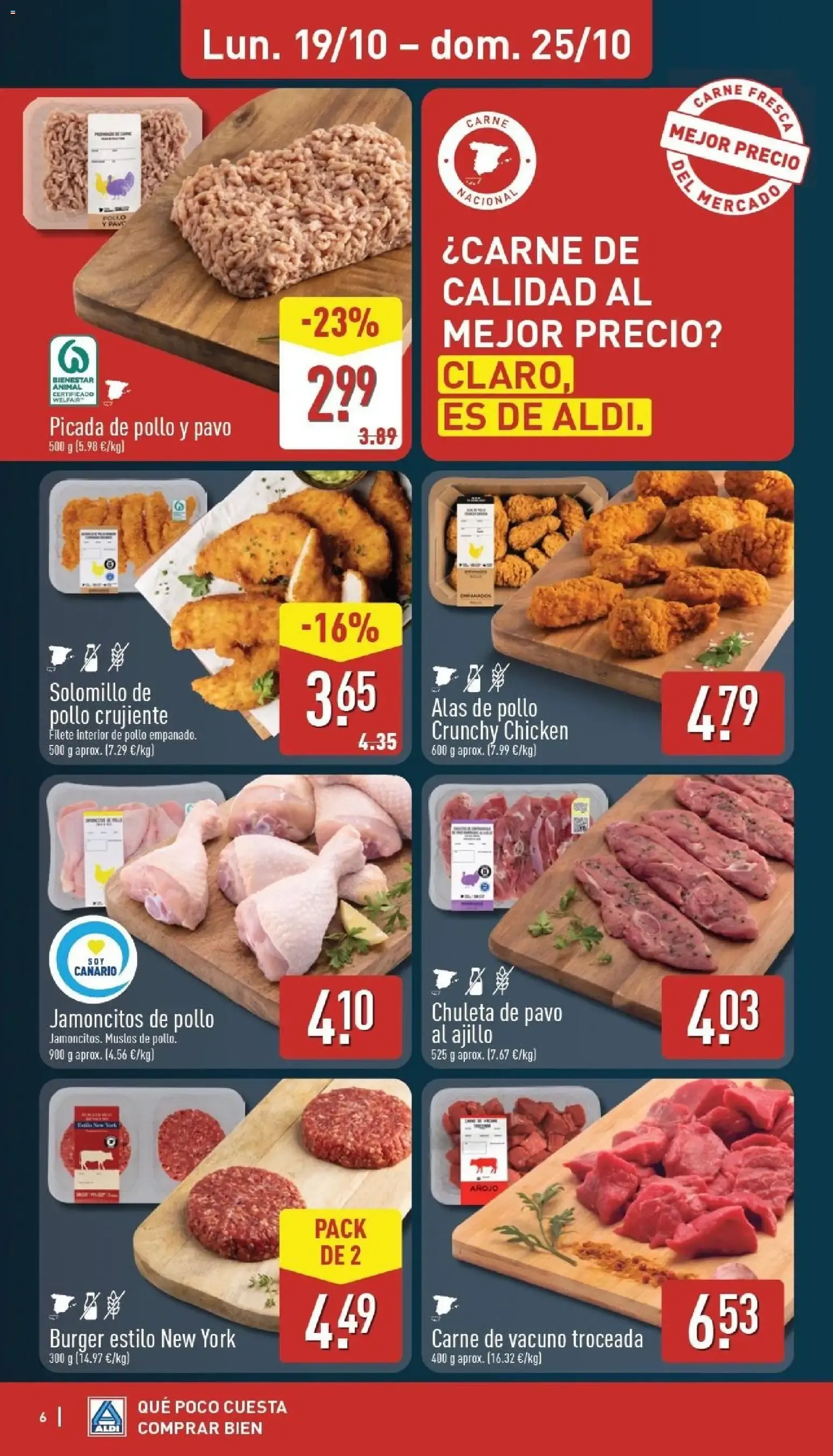 Catálogo de Aldi folleto Canarias del 19/10/2026 | Catálogo 19 de octubre al 25 de octubre 2026 - Página 6