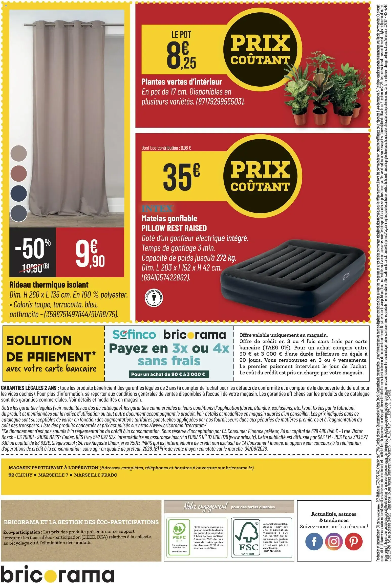 Bricorama catalogue à partir du 26/08/2026 - promo en ligne du 26 août au 6 septembre 2026 - Catalogue page 12