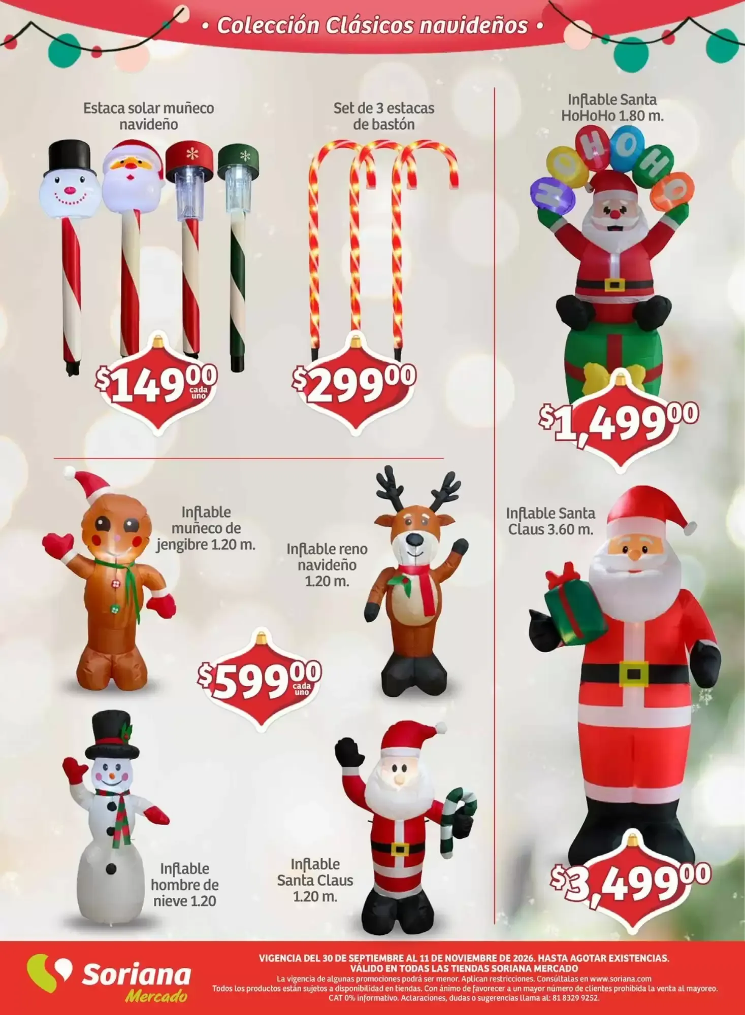 Catálogo de Soriana Mercado Decoración de Navidad 2026 30 de septiembre al 11 de noviembre 2026 - Pagina 31