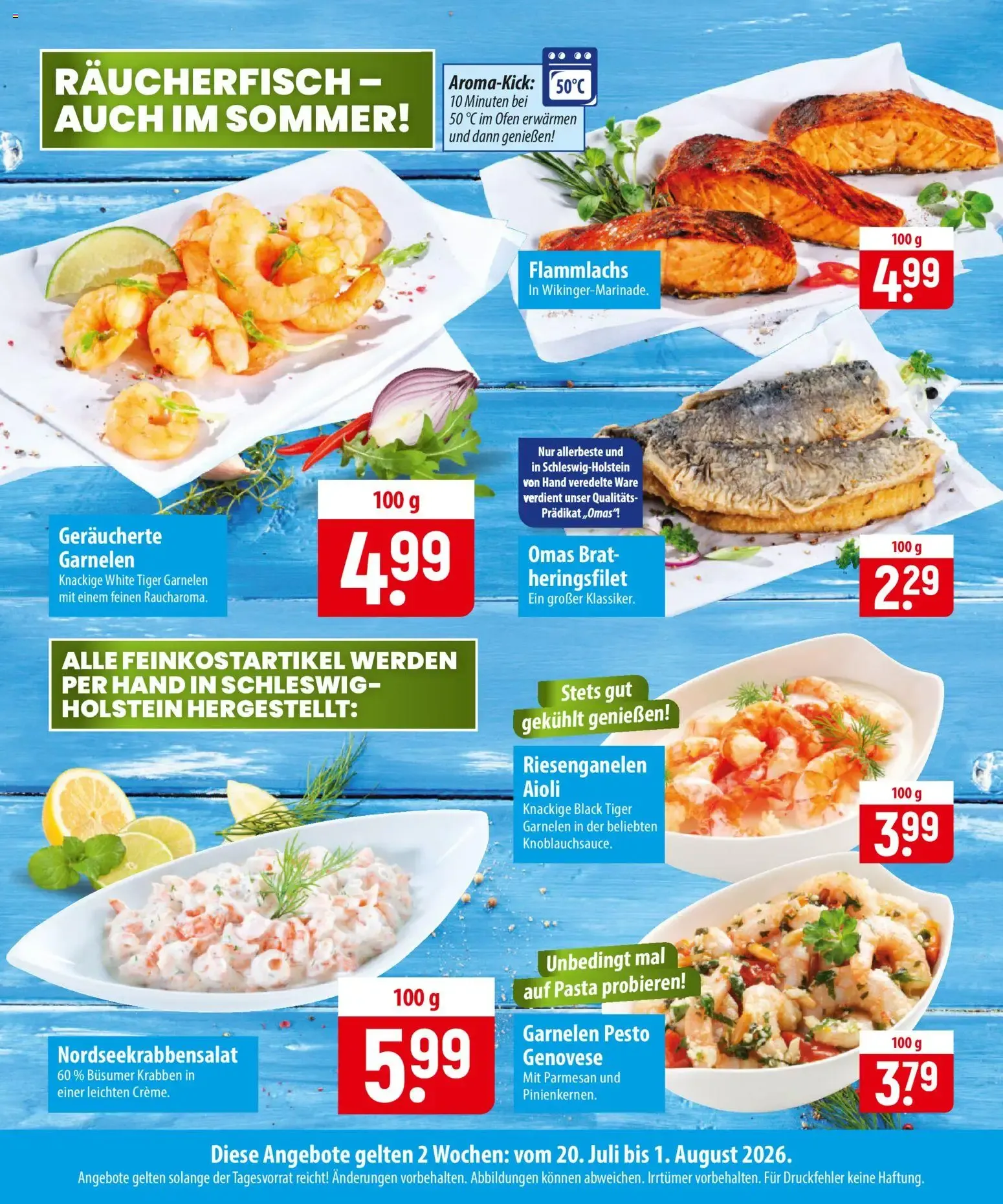 Famila Fischmarkt (ab 20.07.2026) zum Blättern von 20. Juli bis 1. August 2026 - Prospekt seite 2