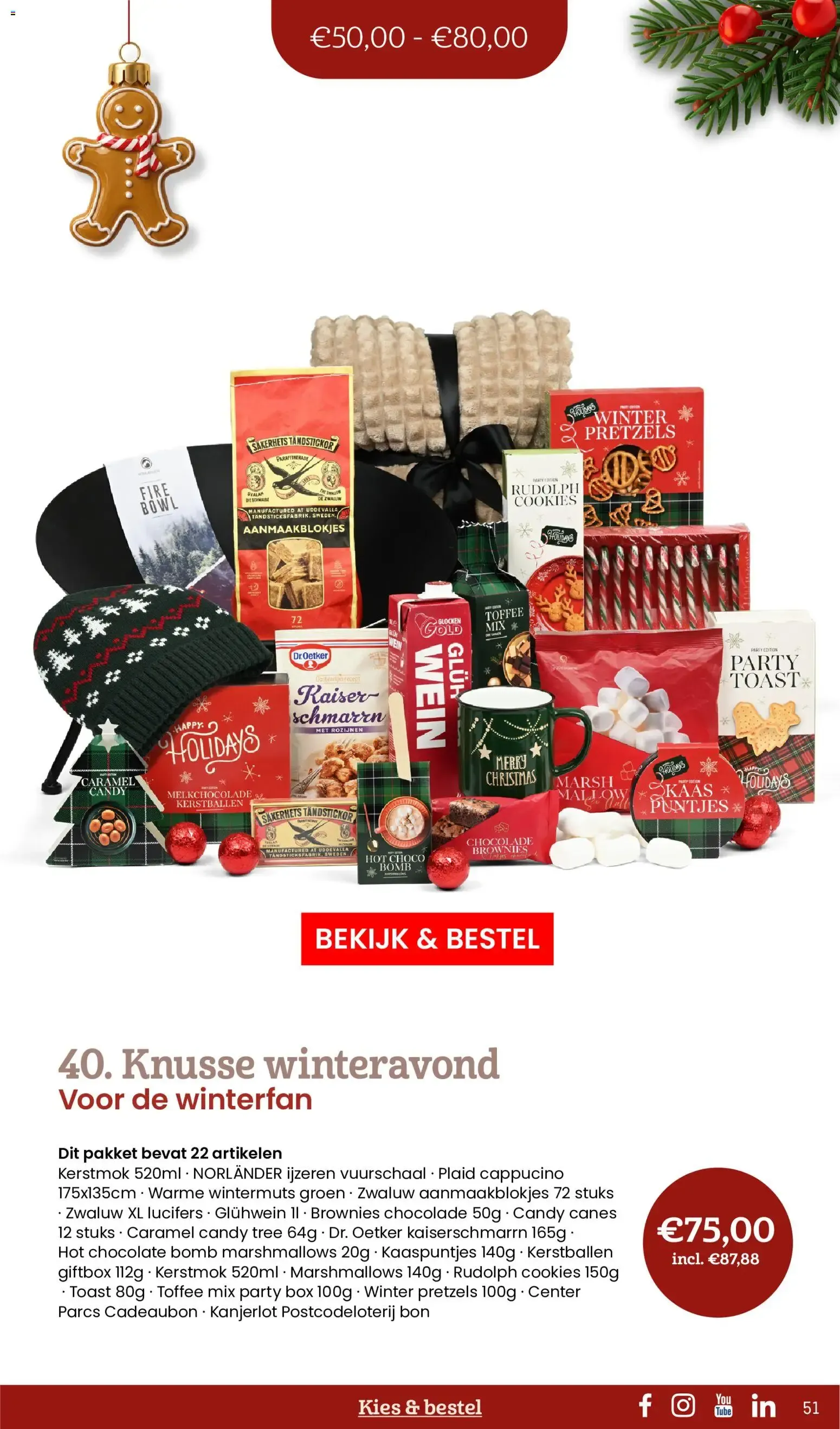 Kerstassortiment 2026 van 20 oktober tot 31 december 2026 - Folder pagina 51