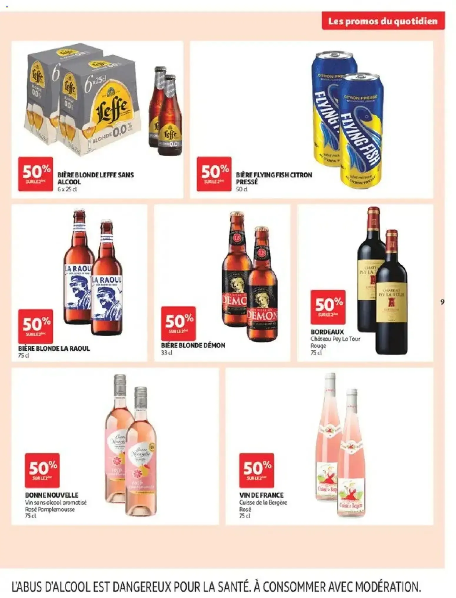 Auchan Les promos du moment à partir du 01/09/2026 - promo en ligne du 1 septembre au 13 septembre 2026 - Catalogue page 9