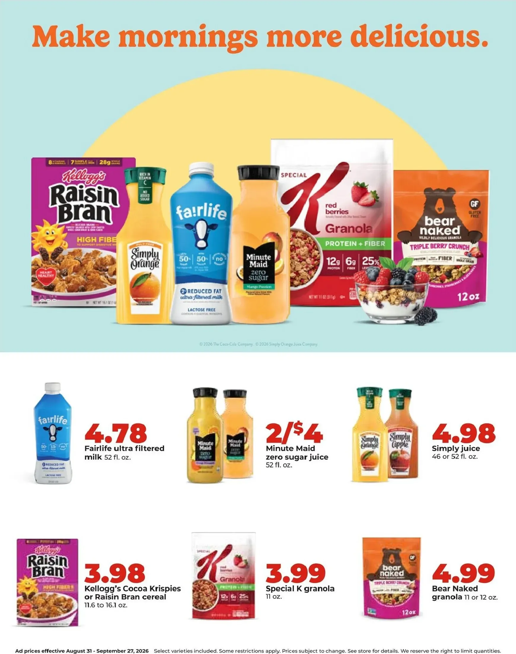 Weekly ad Current Hy Vee - September leaflet valid from Monday 08/31/2026 to Sunday 09/27/2026 from August 31 to September 27 2026 - Page 5