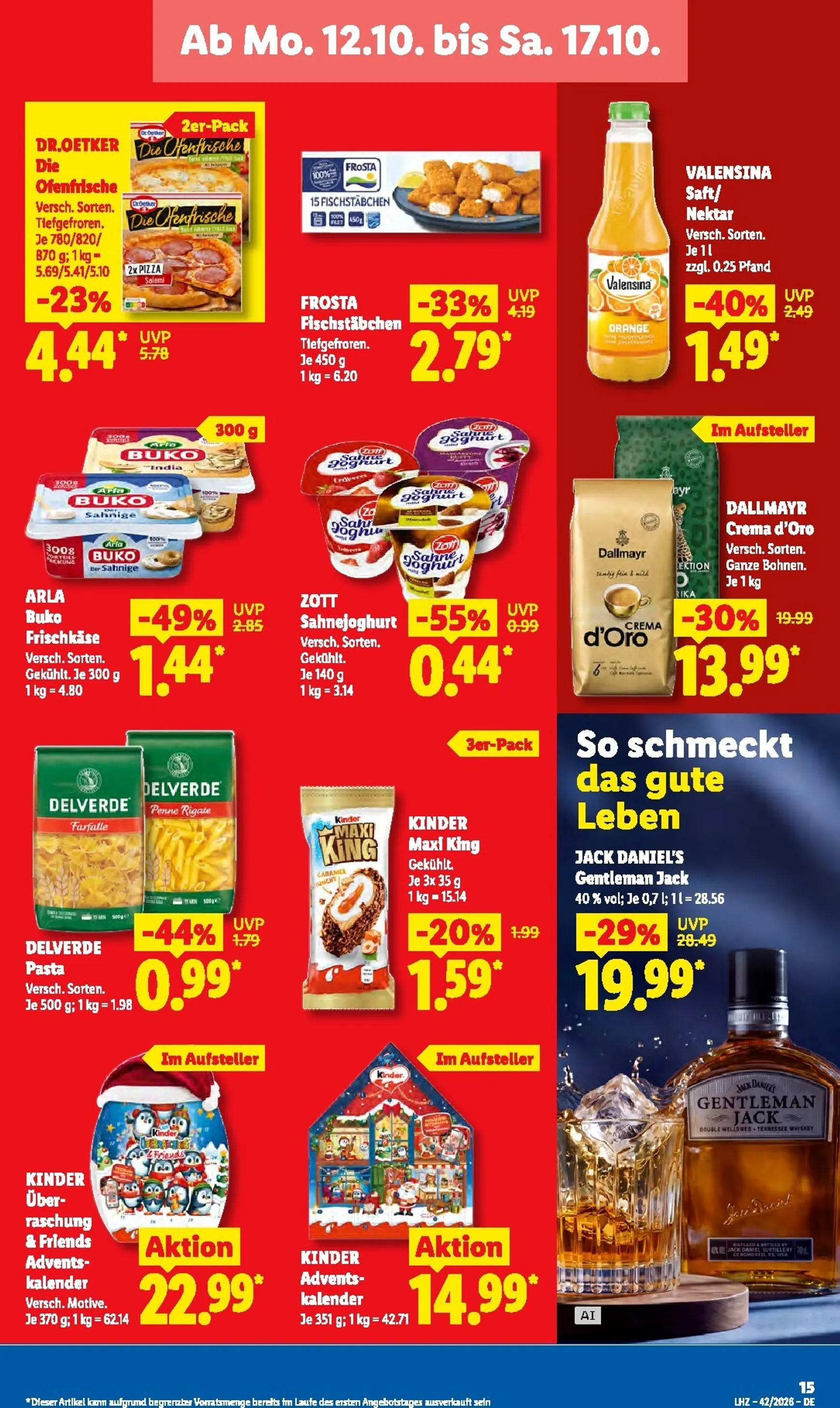 Lidl Prospekt nächste Woche – von Montag 12.10.2026 bis Samstag 17.10.2026 von 12. Oktober bis 17. Oktober 2026 - Prospekt seite 26