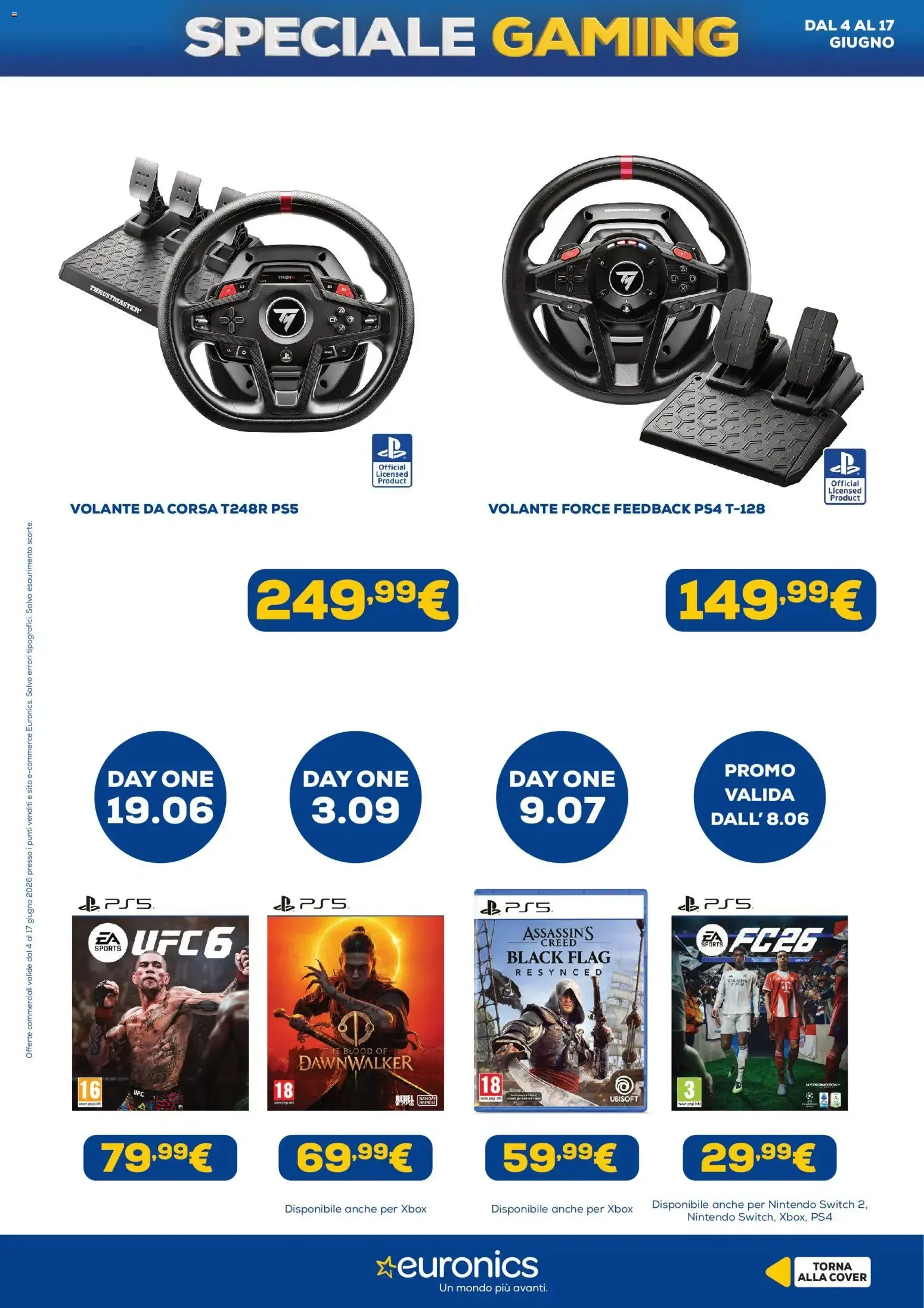 Nuovo Euronics volantino Gaming dal 04/06/2026 > offerte anteprima 🛍️ da 4 giugno a 17 giugno di 2026 - Pagina del volantino 14