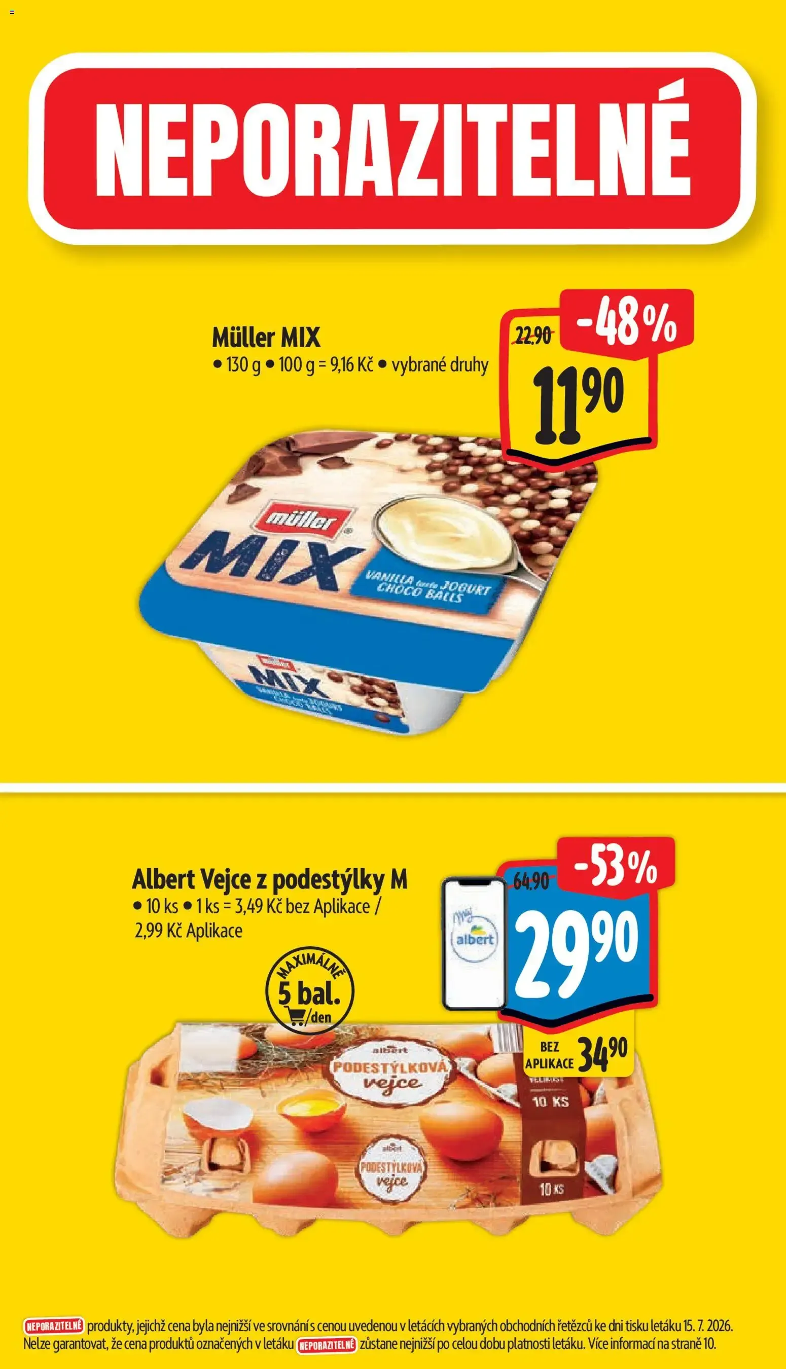 Albert leták - Hypermarket - Vestec od 22.07.2026 - Akční leták - 22. července 28. července 2026 - Page 4
