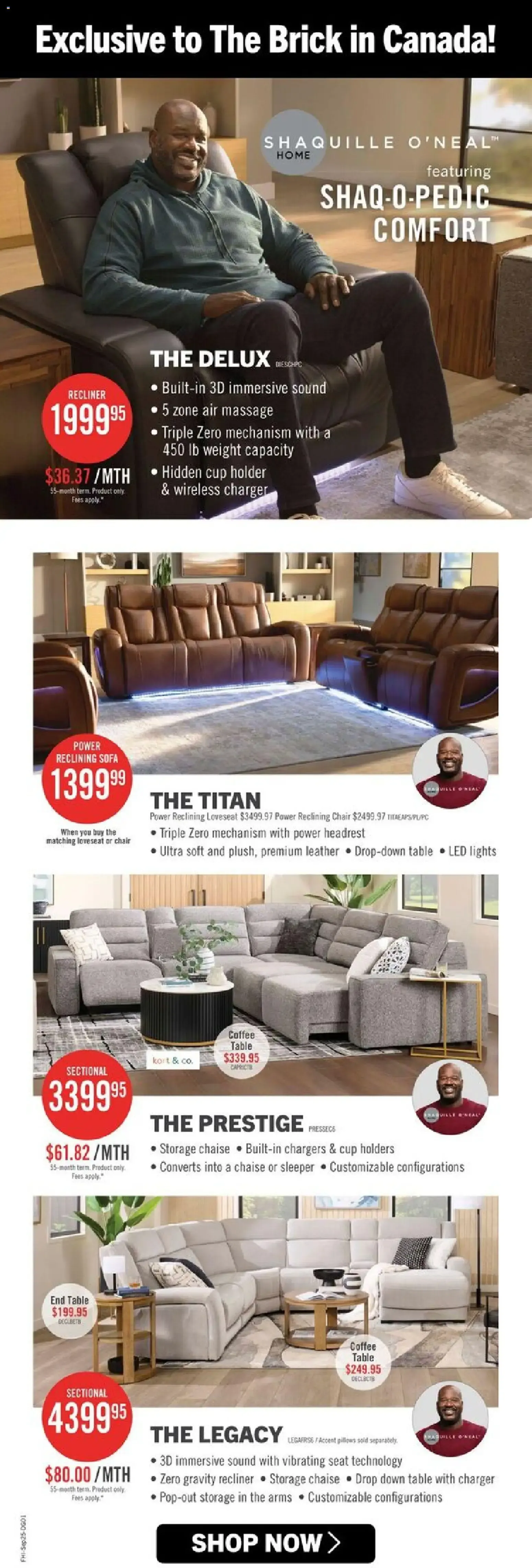 The Brick Semi-Annual Sale from September 25 to September 28 2026 - flyer page 4