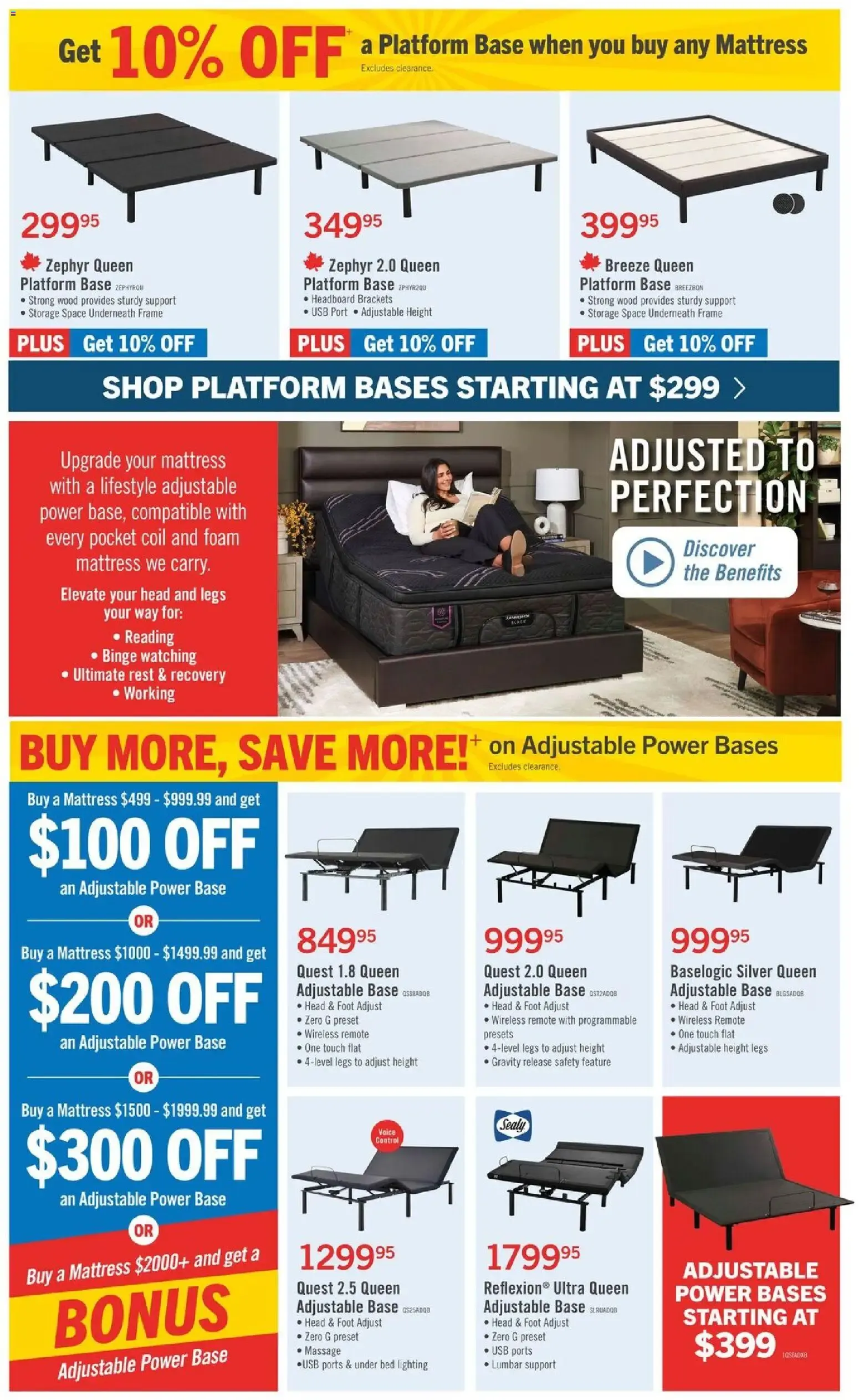 The Brick - Brick Mattress Store from Sep 18, 2026 > weekly specials & deals from September 18 to September 24 2026 - flyer page 8